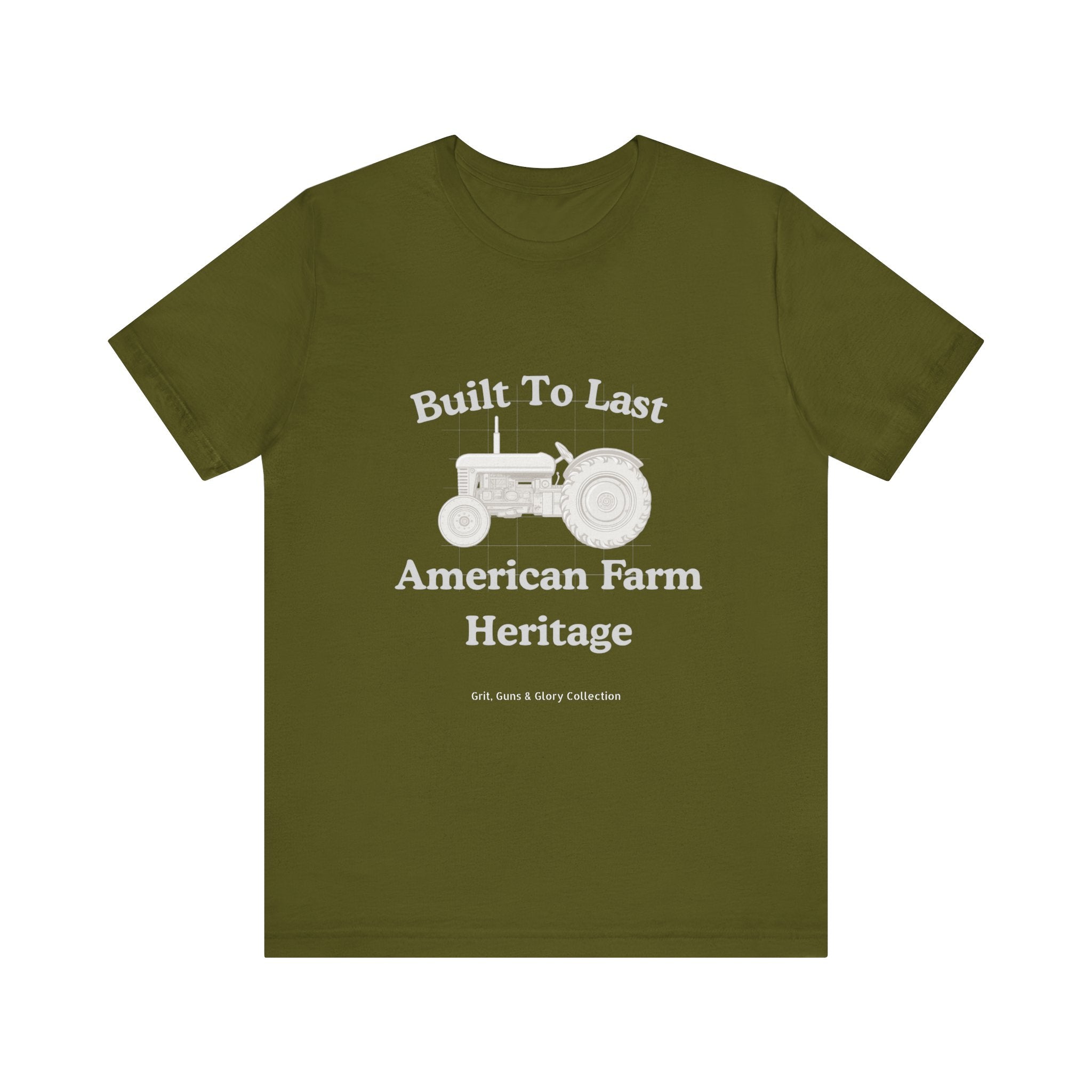 Built To Last Tractor Sweatshirt — American Farm Heritage Crewneck