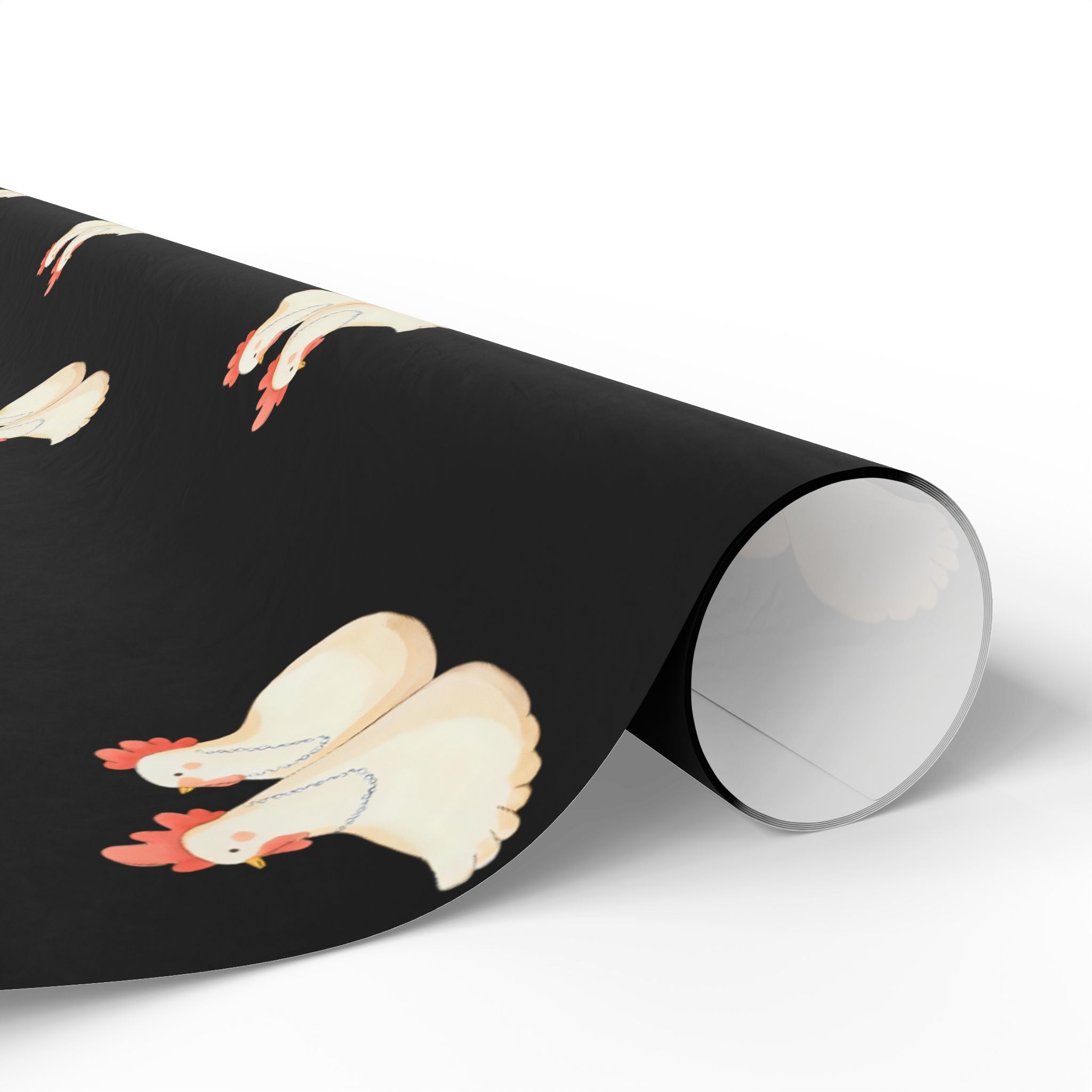 Two Cackling Hens Wrapping Paper, Fun Gift Wrap for Birthdays, Holidays, Parties, Farmhouse Decor