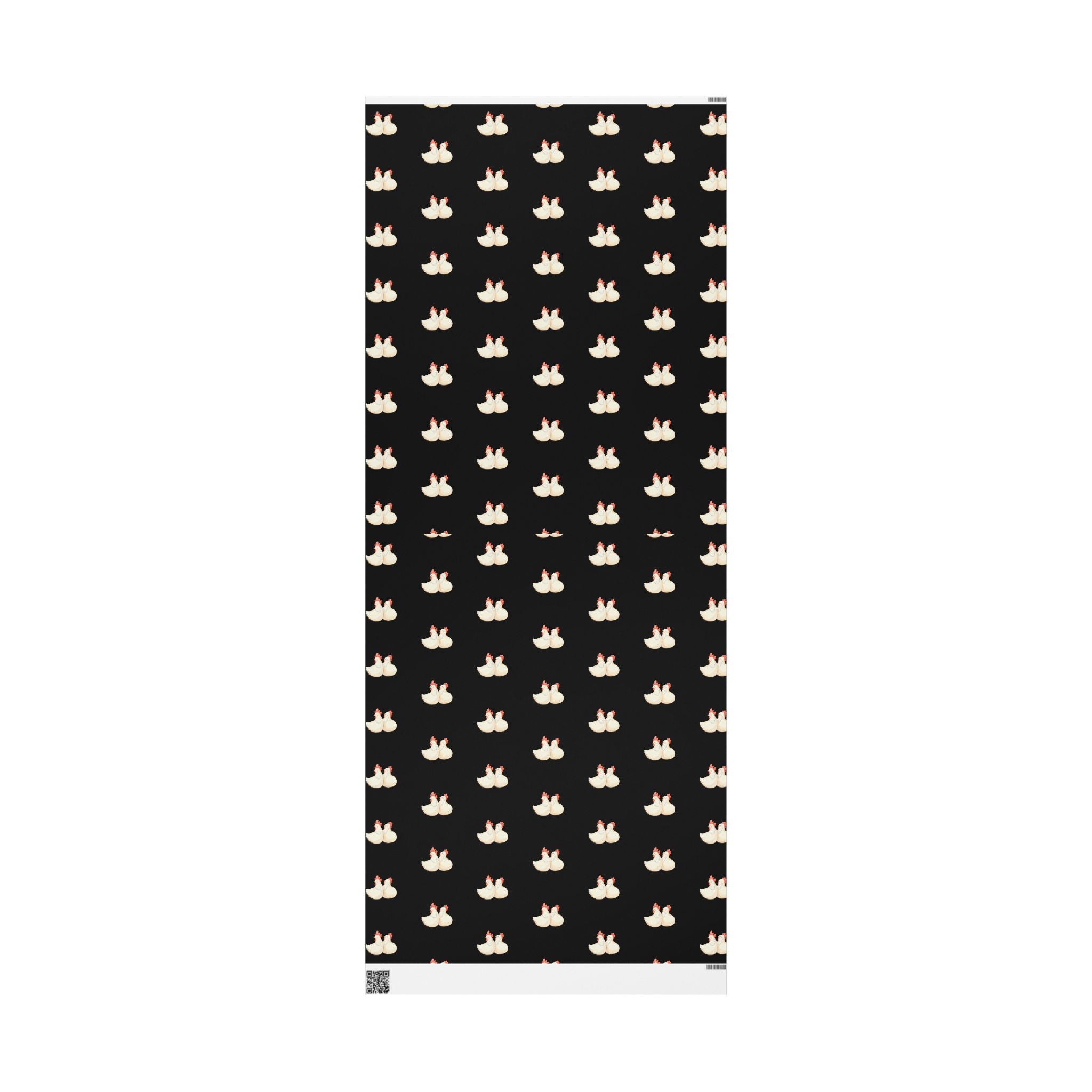 Two Cackling Hens Wrapping Paper, Fun Gift Wrap for Birthdays, Holidays, Parties, Farmhouse Decor