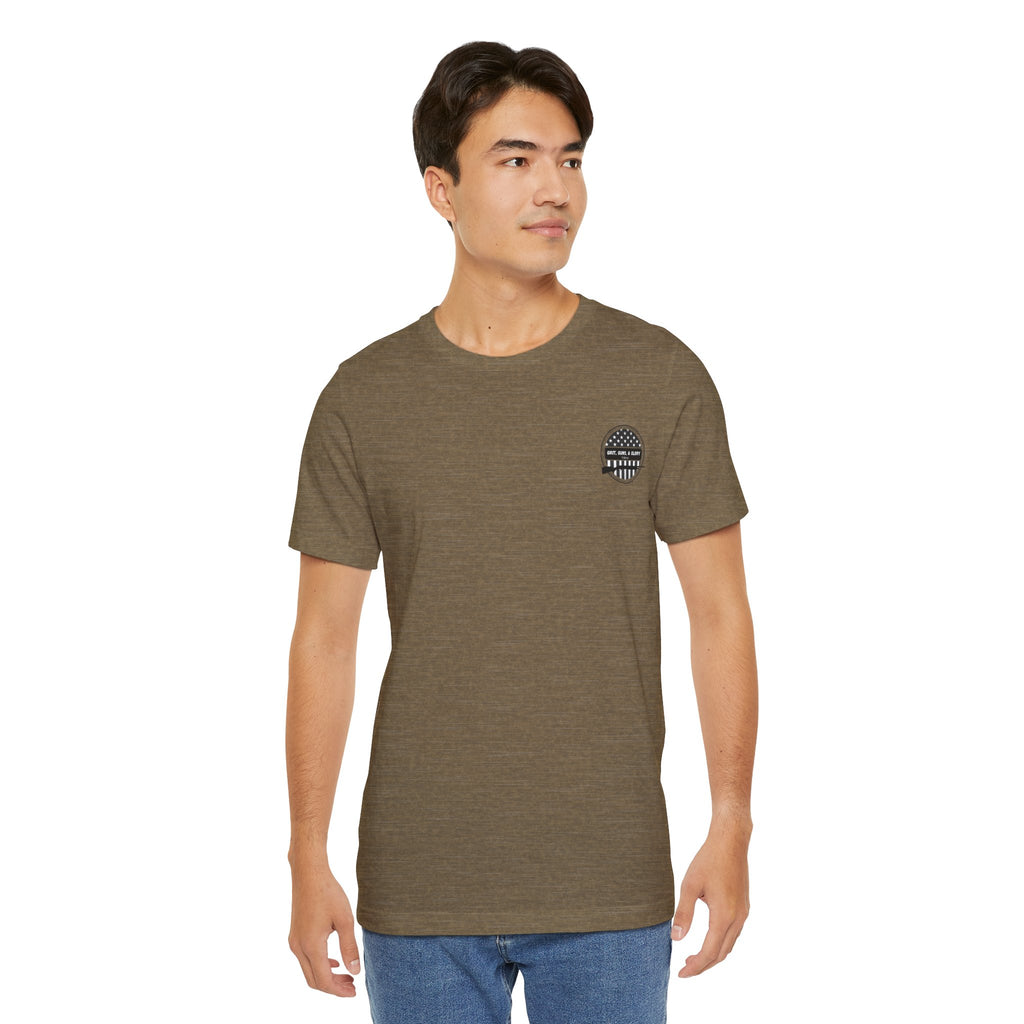 Sunset Forest Unisex Tee - Nature Inspired Short Sleeve Shirt