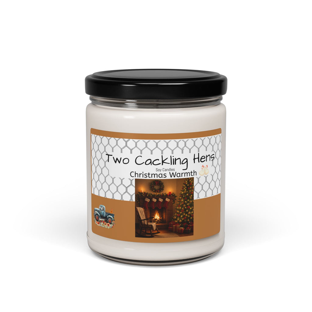 Two Cackling Hens Scented Soy Candle - 9oz Christmas Warmth