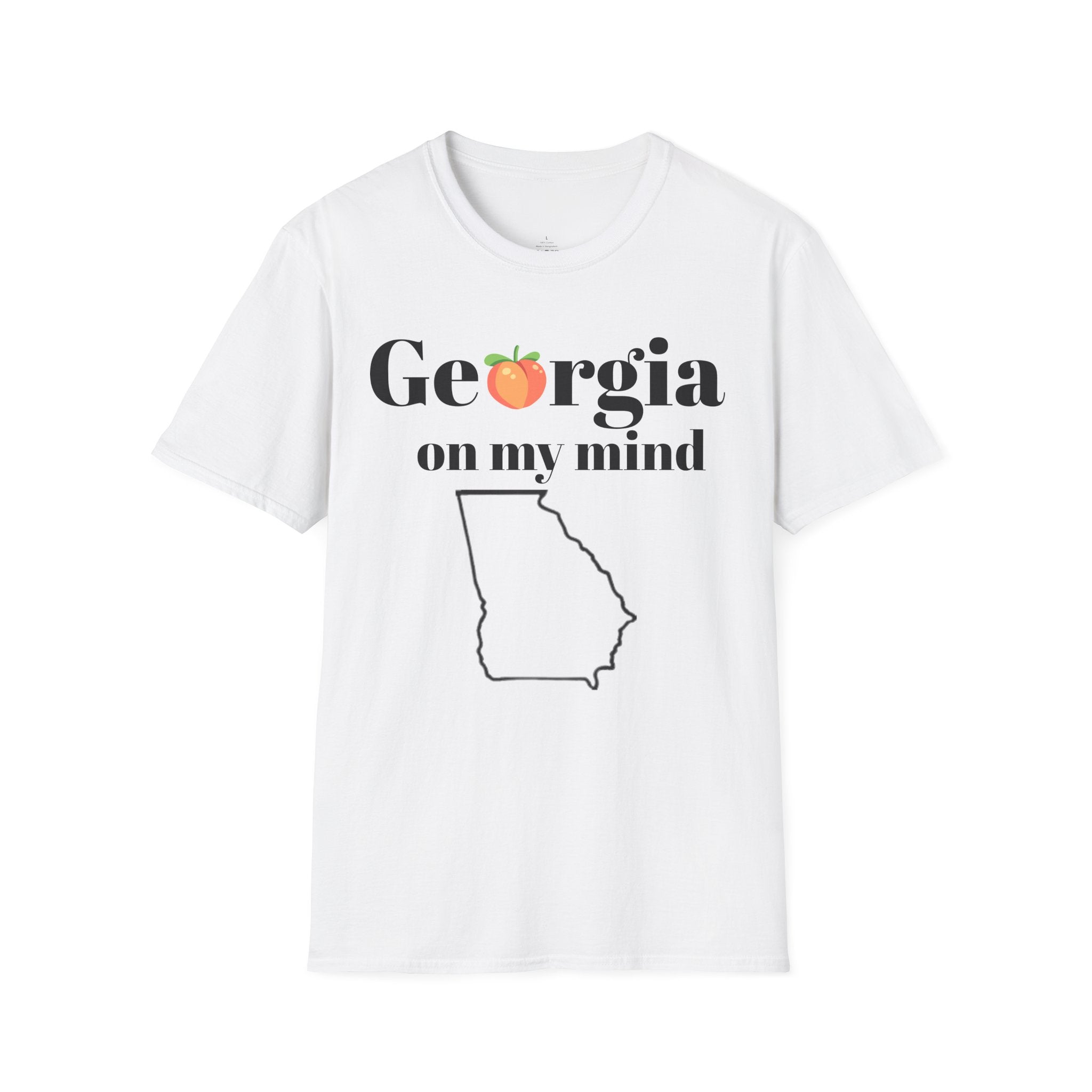 Georgia on my mind Unisex T-Shirt - Vintage Southern State Pride Tee