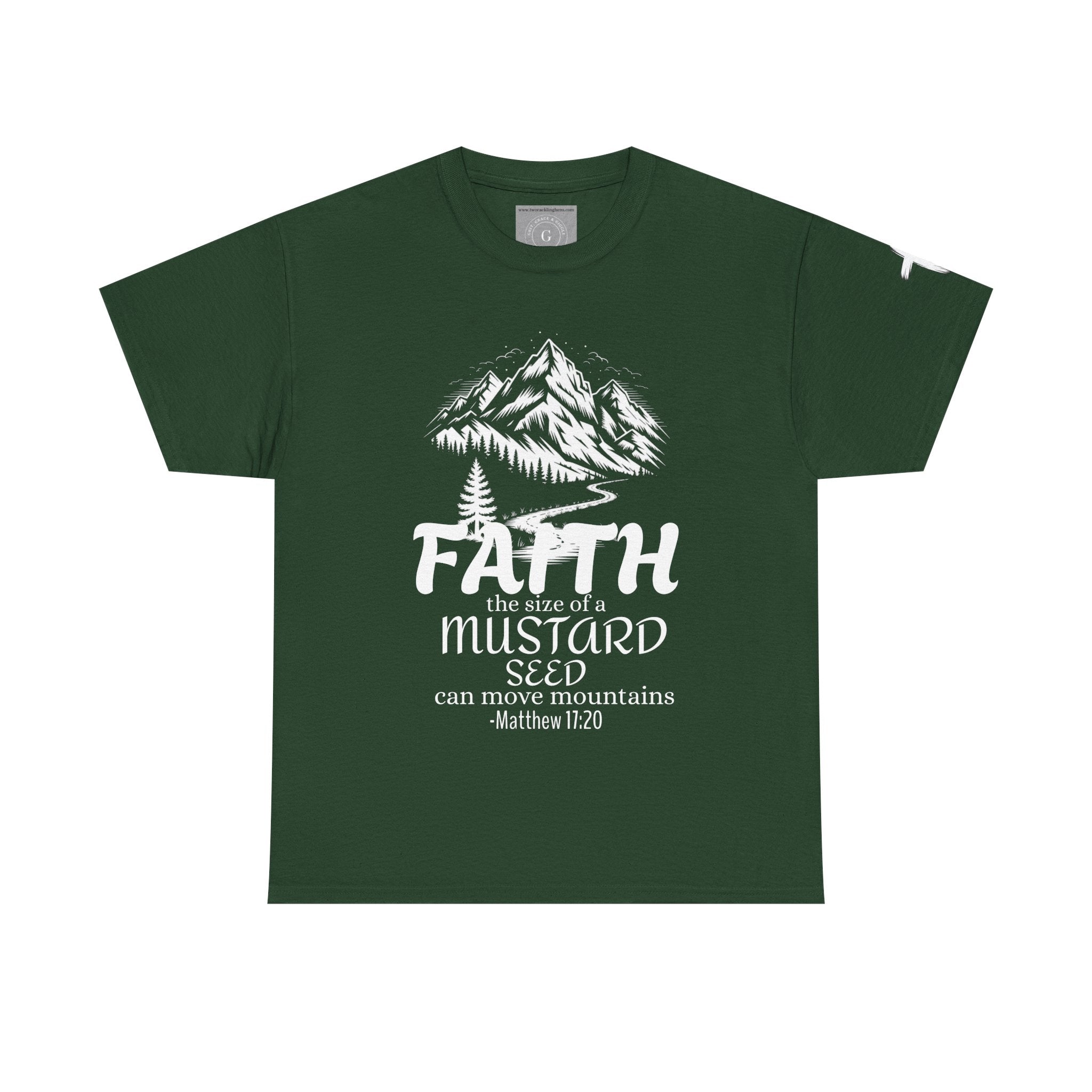 Faith-Inspired Unisex Heavy Cotton Tee