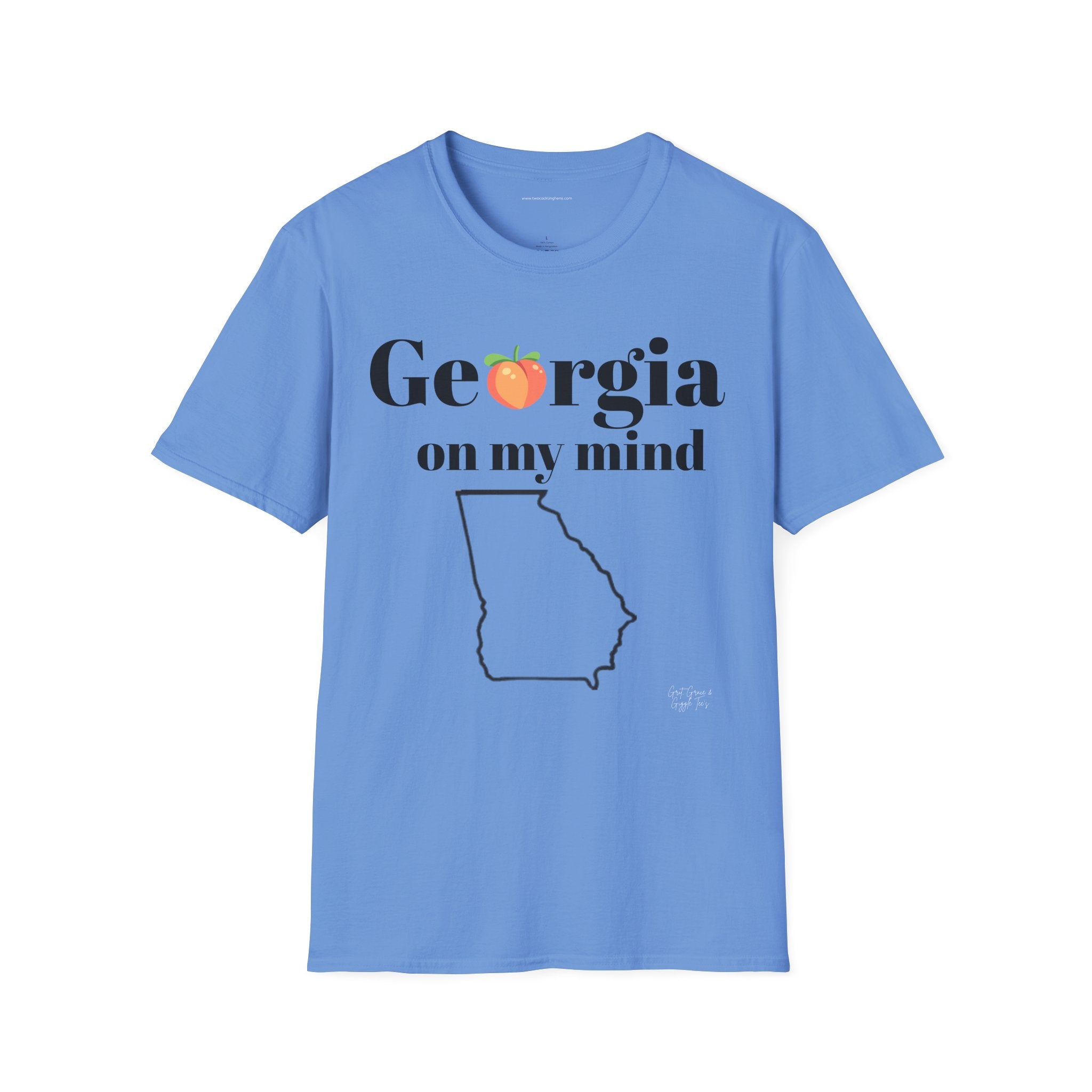 Georgia on my mind Unisex T-Shirt - Vintage Southern State Pride Tee