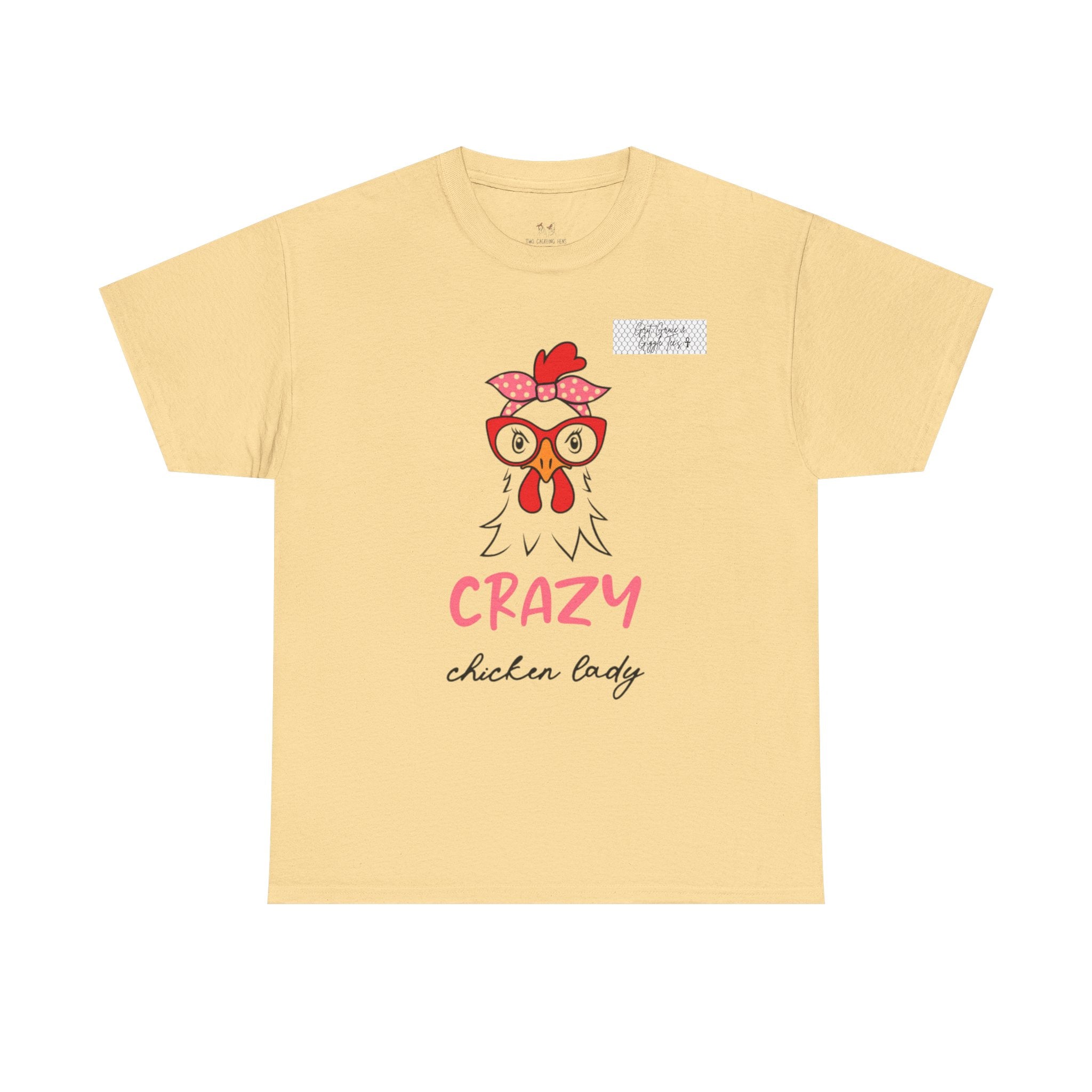 Crazy Chicken Lady Tee, Fun T-Shirt for Chicken Lovers, Perfect Gift for Farmers, Unique Birthday Shirt, Quirky Farm Apparel, [...]