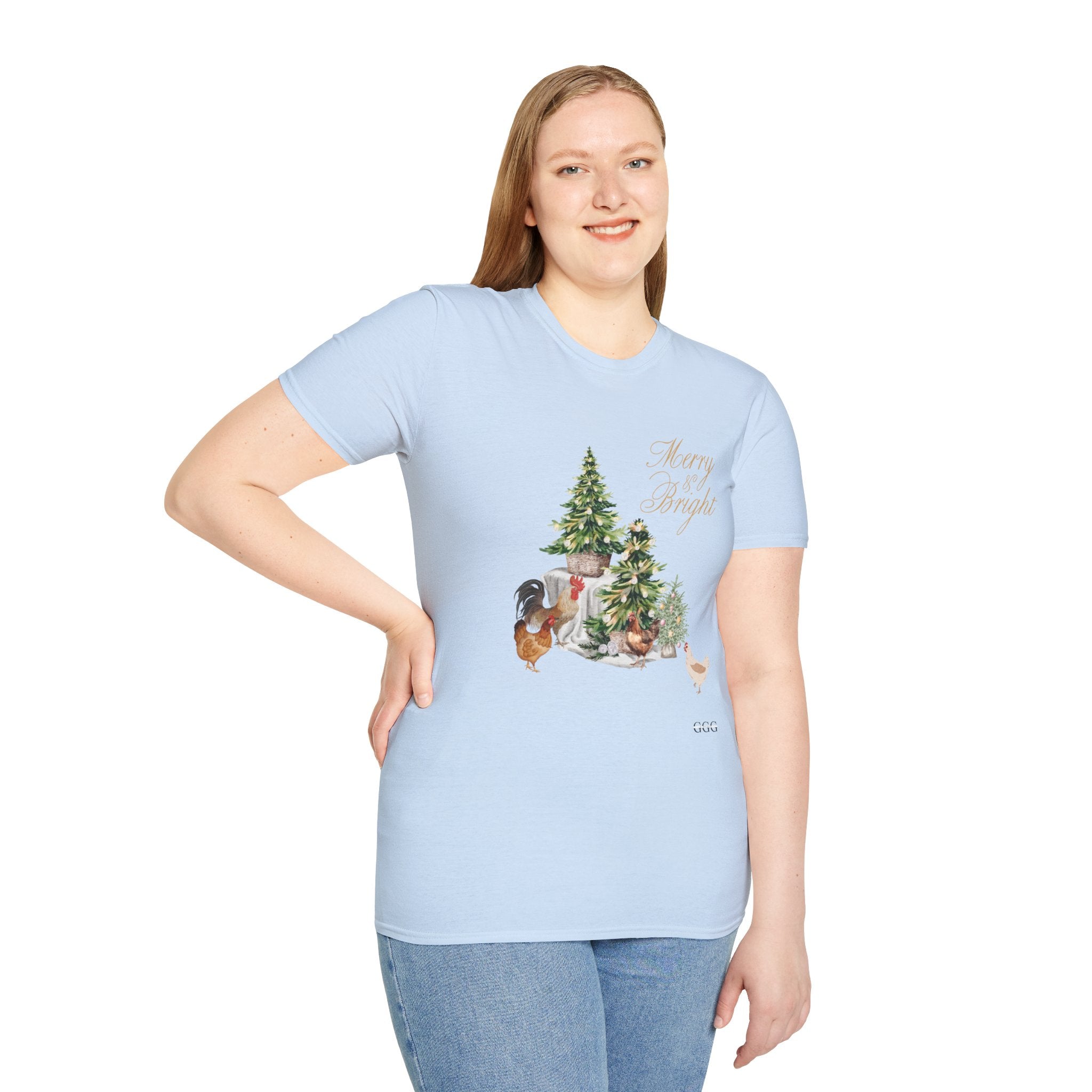 Christmas Merry and Bright T-Shirt