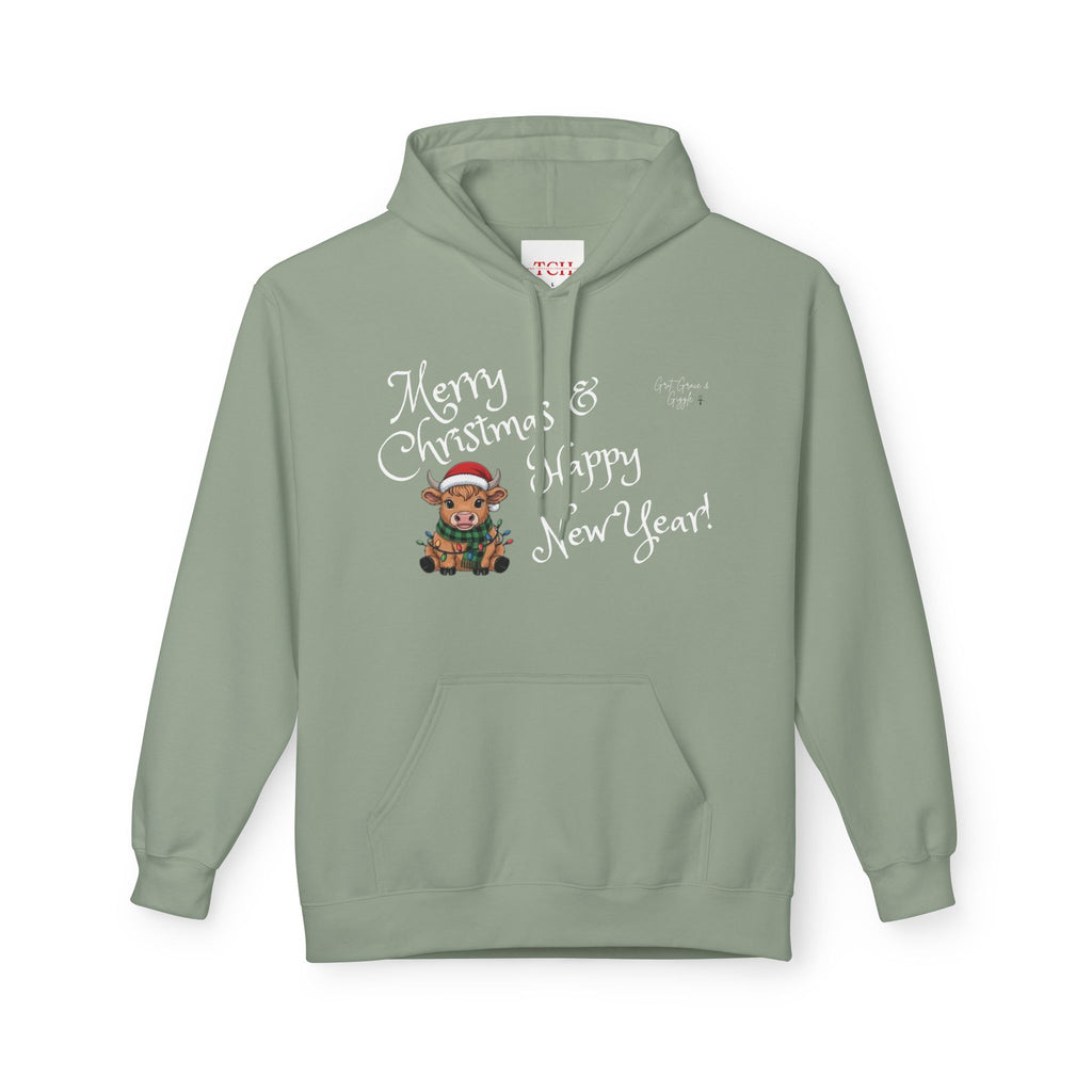 Moo- Merry Christmas & Happy New Year sweat shirt