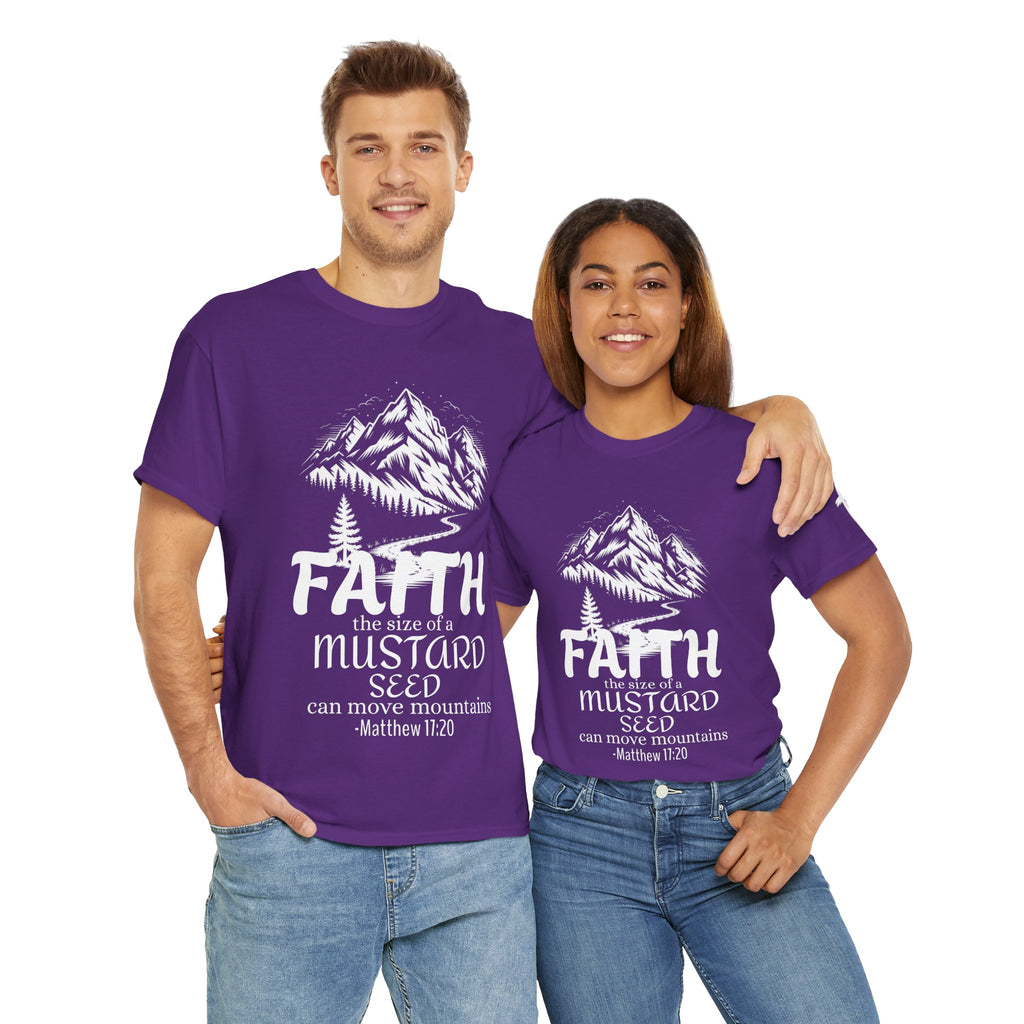 Faith-Inspired Unisex Heavy Cotton Tee