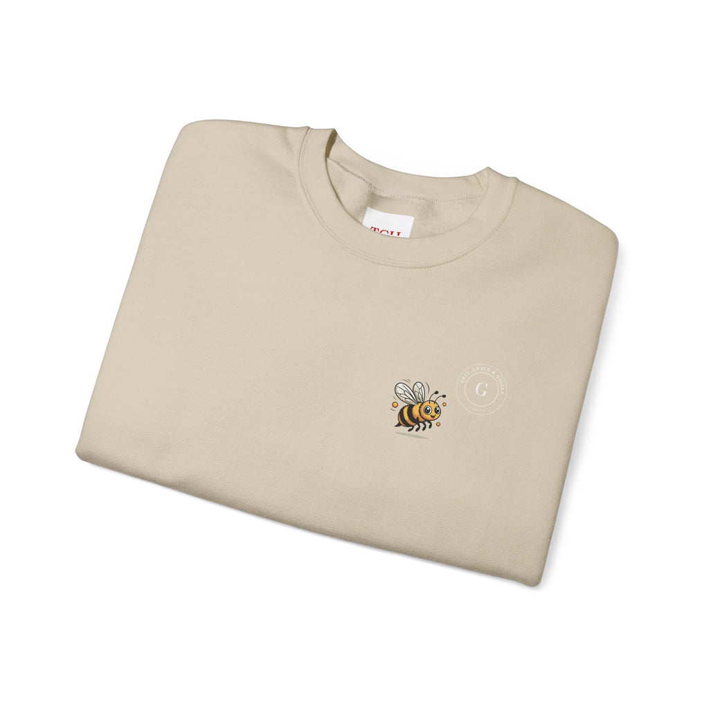 Honey Bee Inspiration Crewneck Sweatshirt
