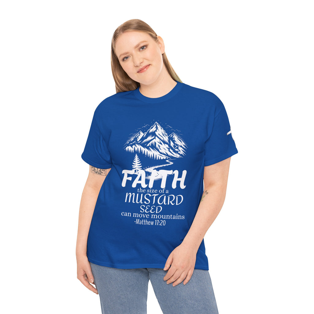 Faith-Inspired Unisex Heavy Cotton Tee