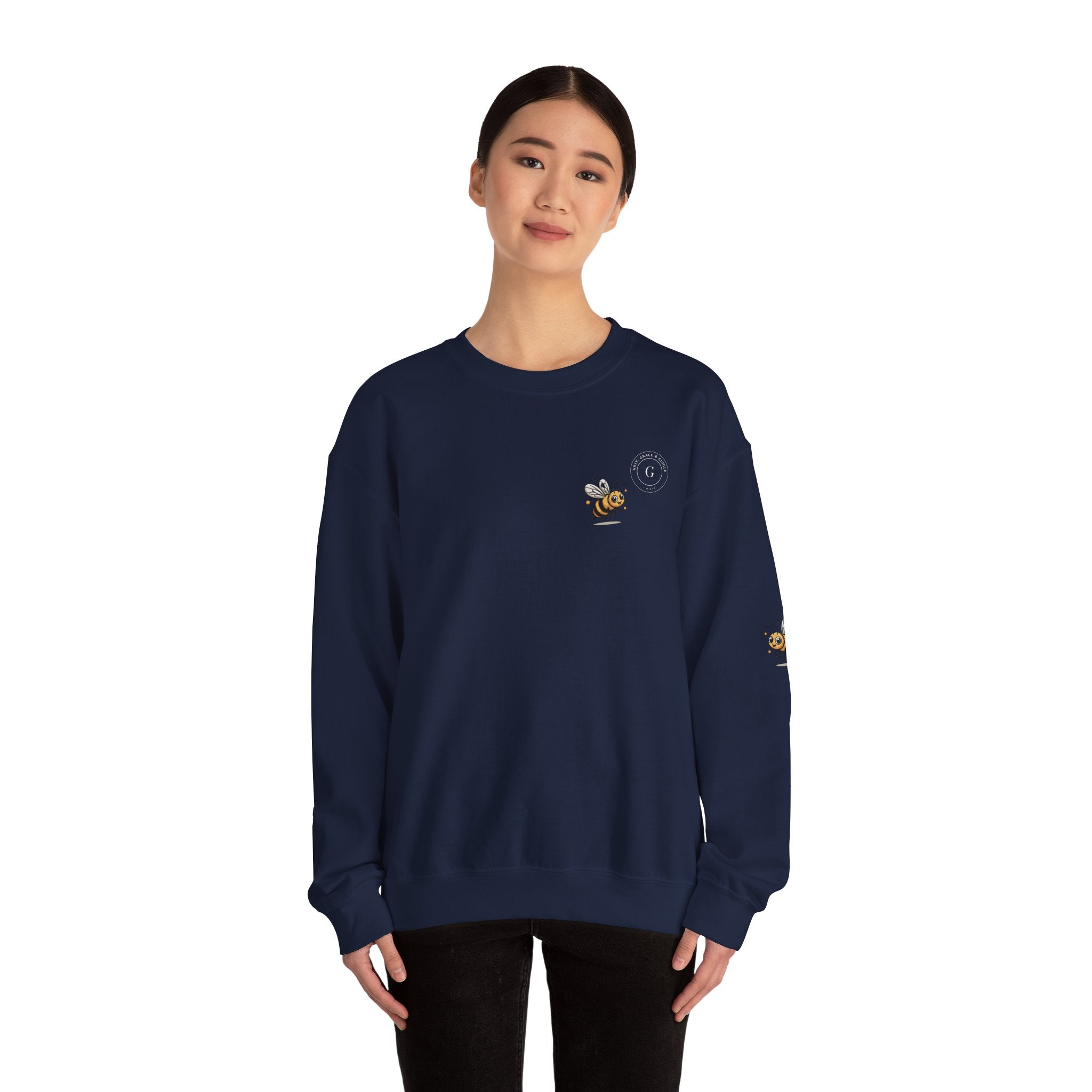 Honey Bee Inspiration Crewneck Sweatshirt