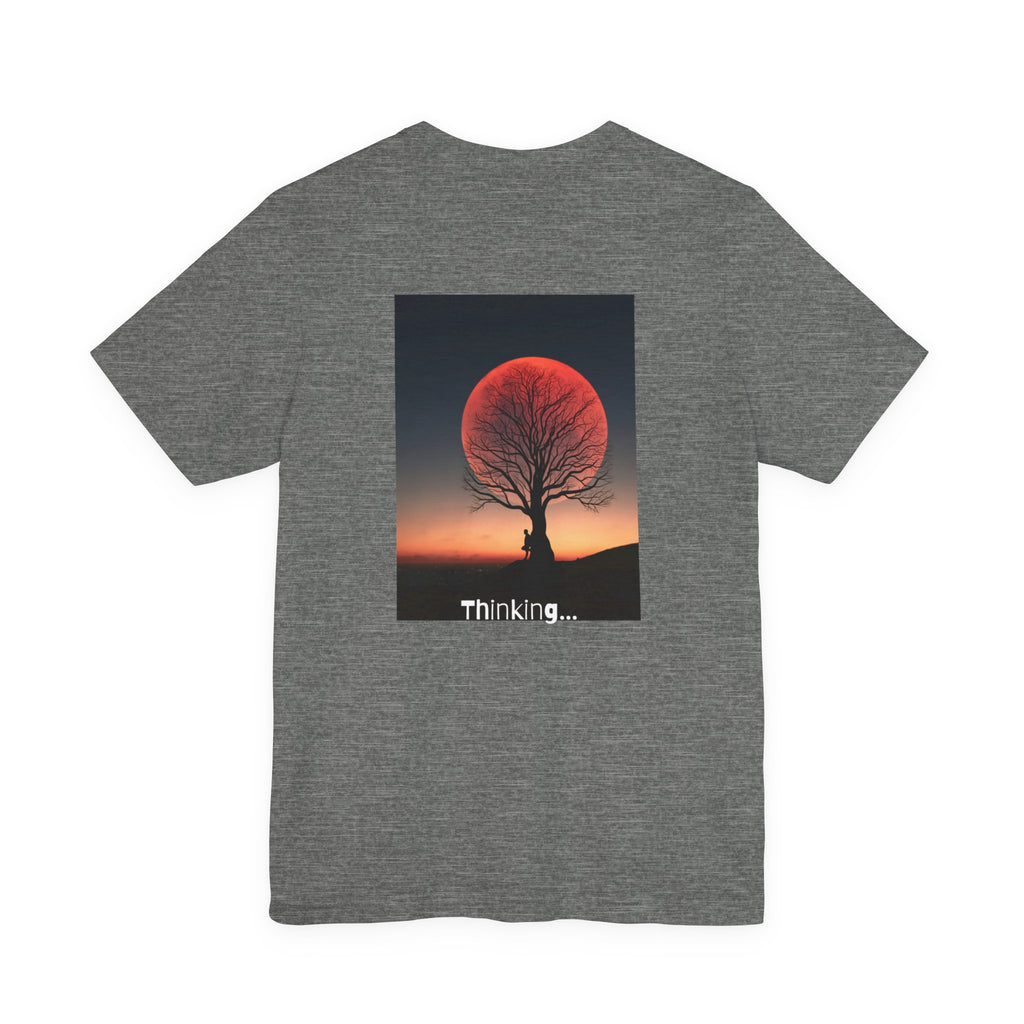 Thinking Tree Graphic Tee for Nature Lovers