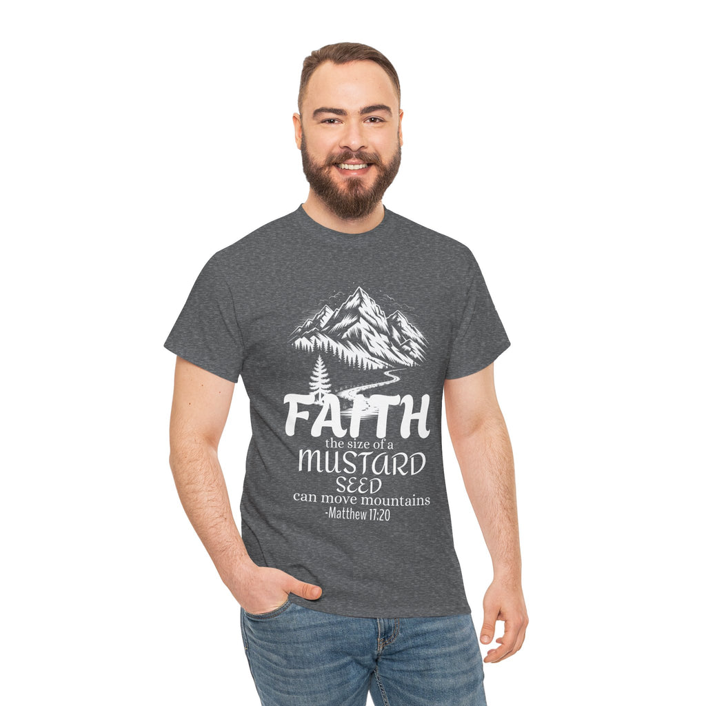 Faith-Inspired Unisex Heavy Cotton Tee