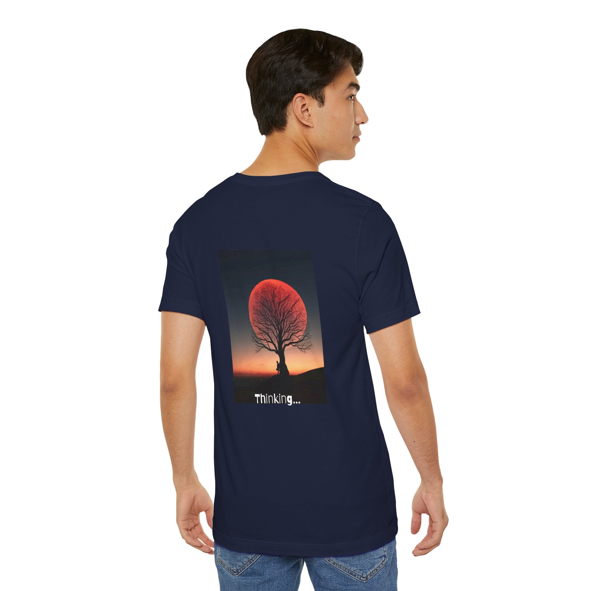 Thinking Tree Graphic Tee for Nature Lovers