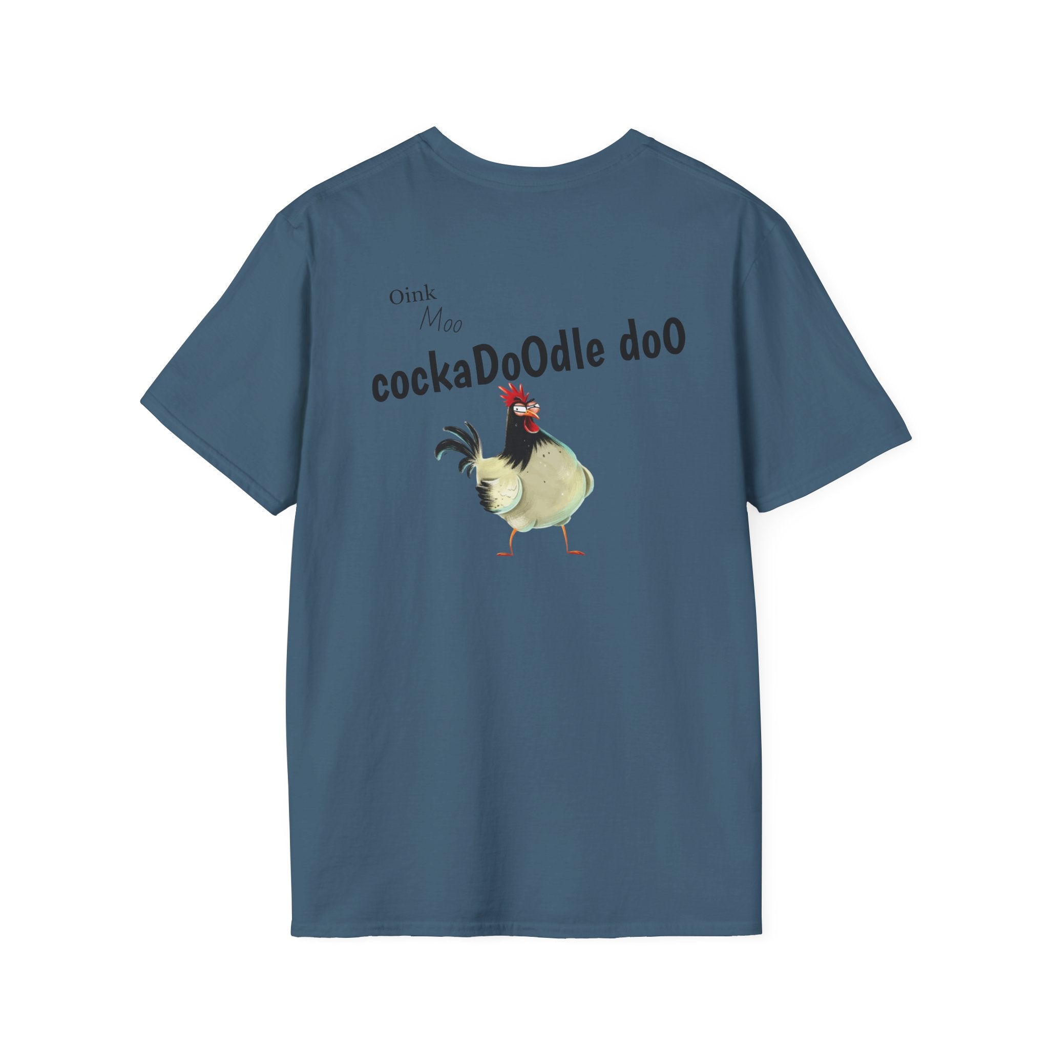 Unisex Graphic Tee - Humorous Chicken Cockadoodle Doo Funny Gift for Chick Lovers