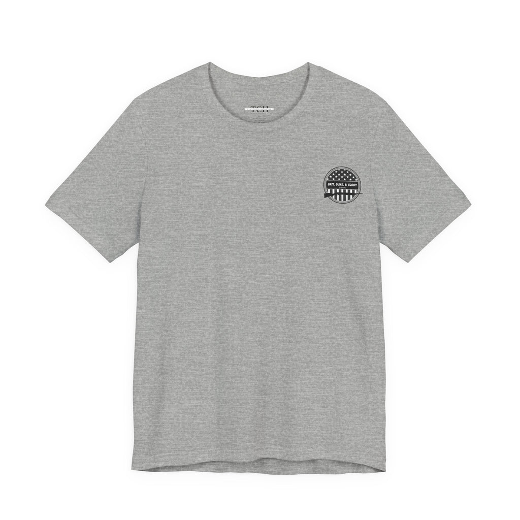 Sunset Forest Unisex Tee - Nature Inspired Short Sleeve Shirt