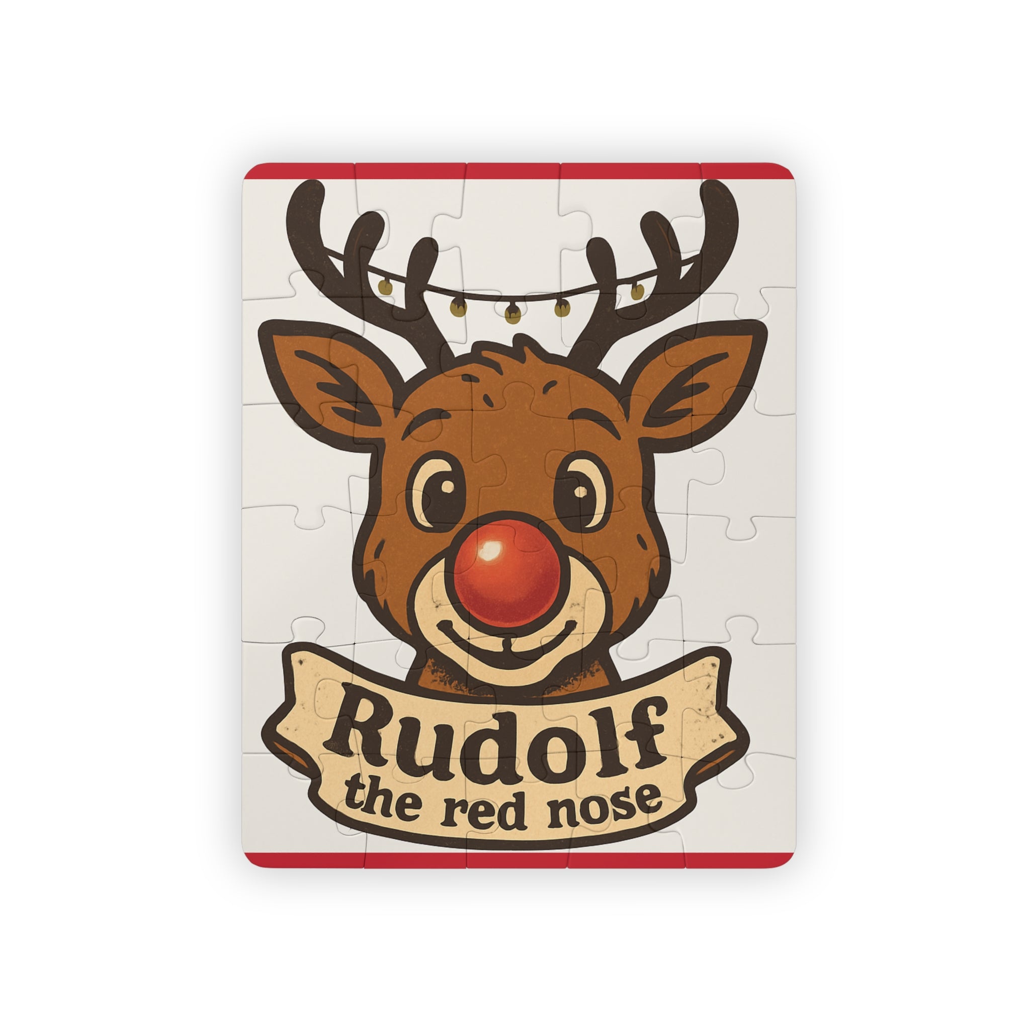 Rudolf the Red Nose — 30-Piece Kids Puzzle (Christmas Reindeer)