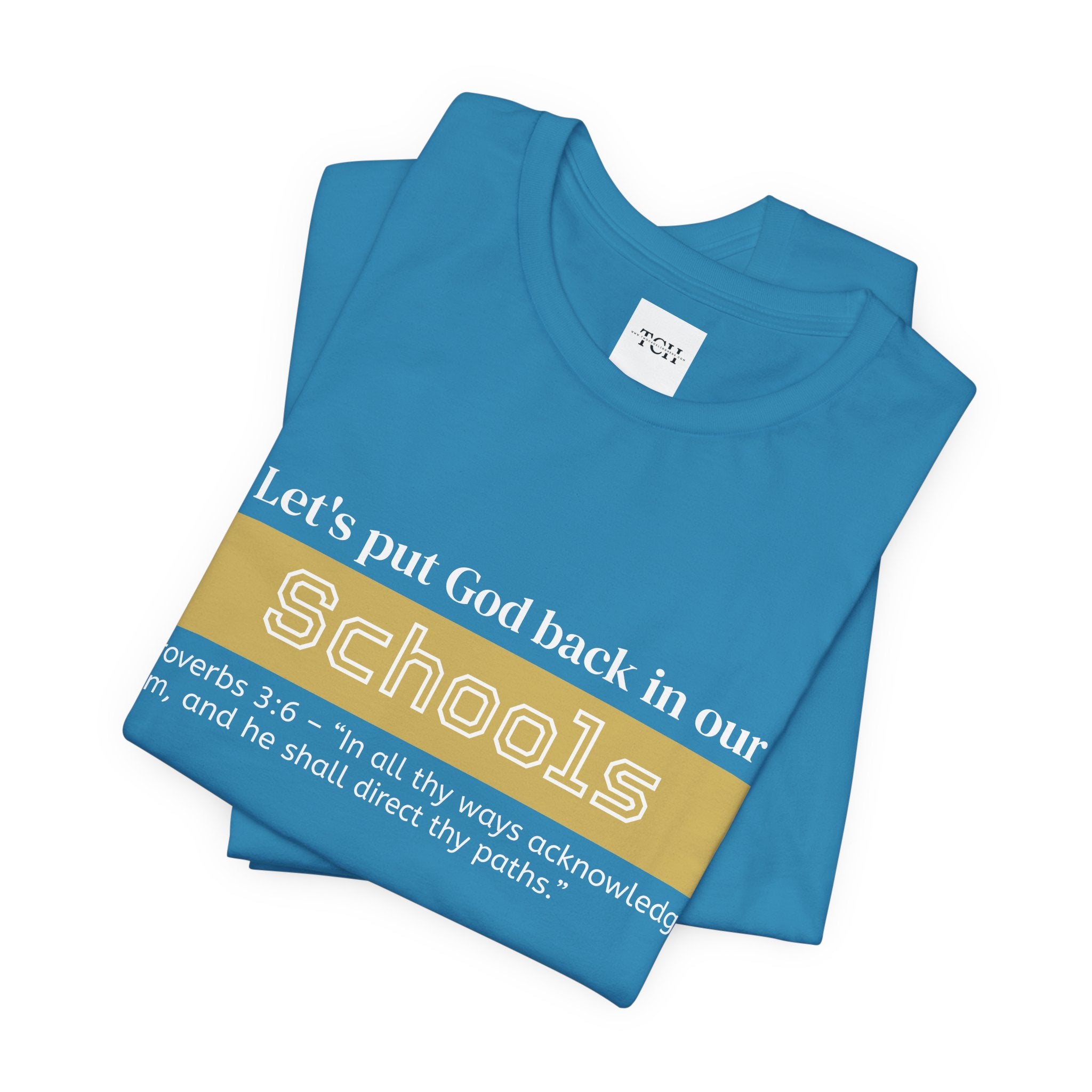Put God Back in Schools - Inspirational Tee