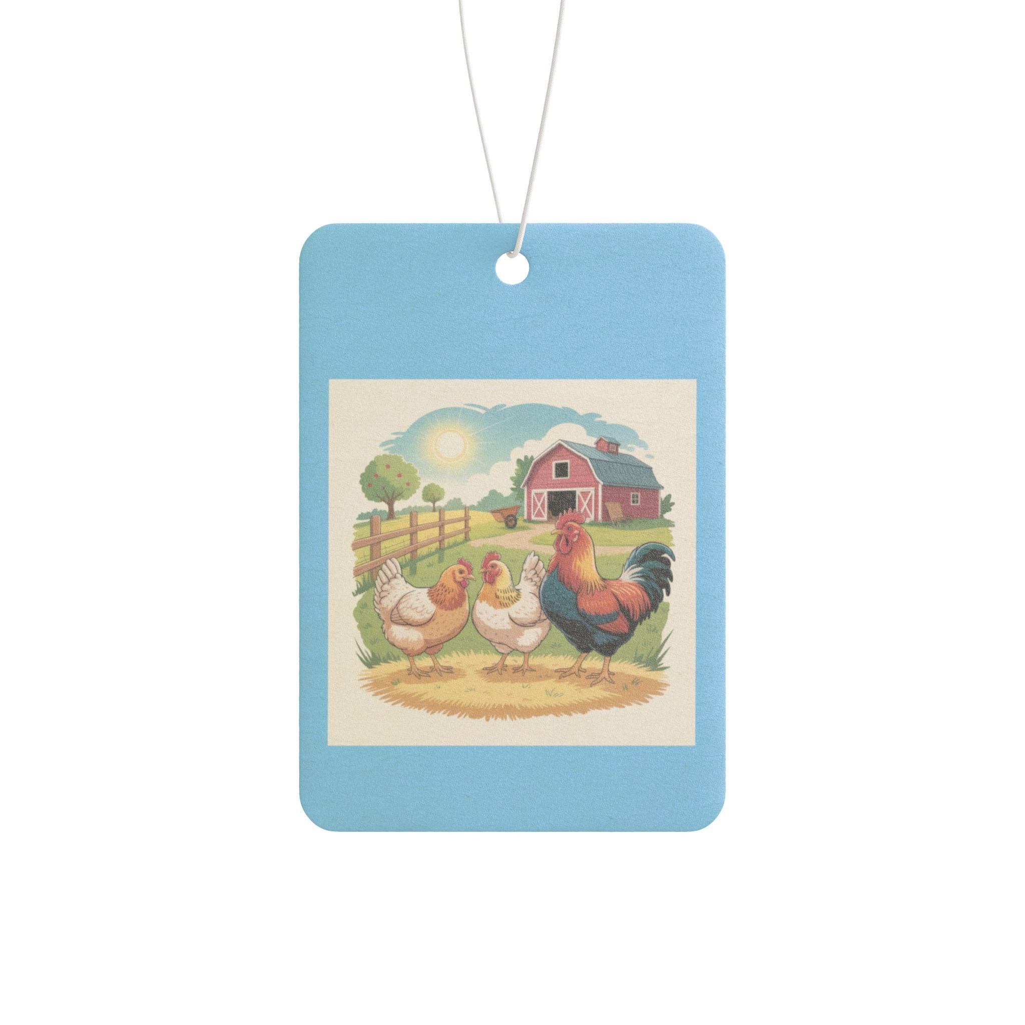 Car Air Freshener - Farm Yard