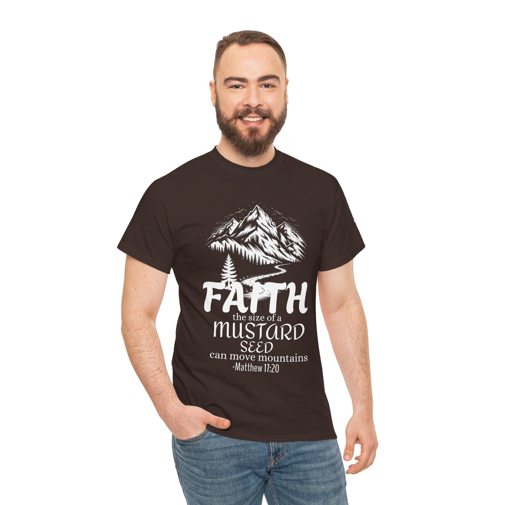 Faith-Inspired Unisex Heavy Cotton Tee