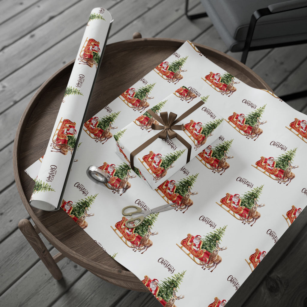 Festive Wrapping Paper Roll for Holiday Gifts, Creative Gift Wrap, Christmas Wrapping, Customizable Party Supplies, Seasonal Paper