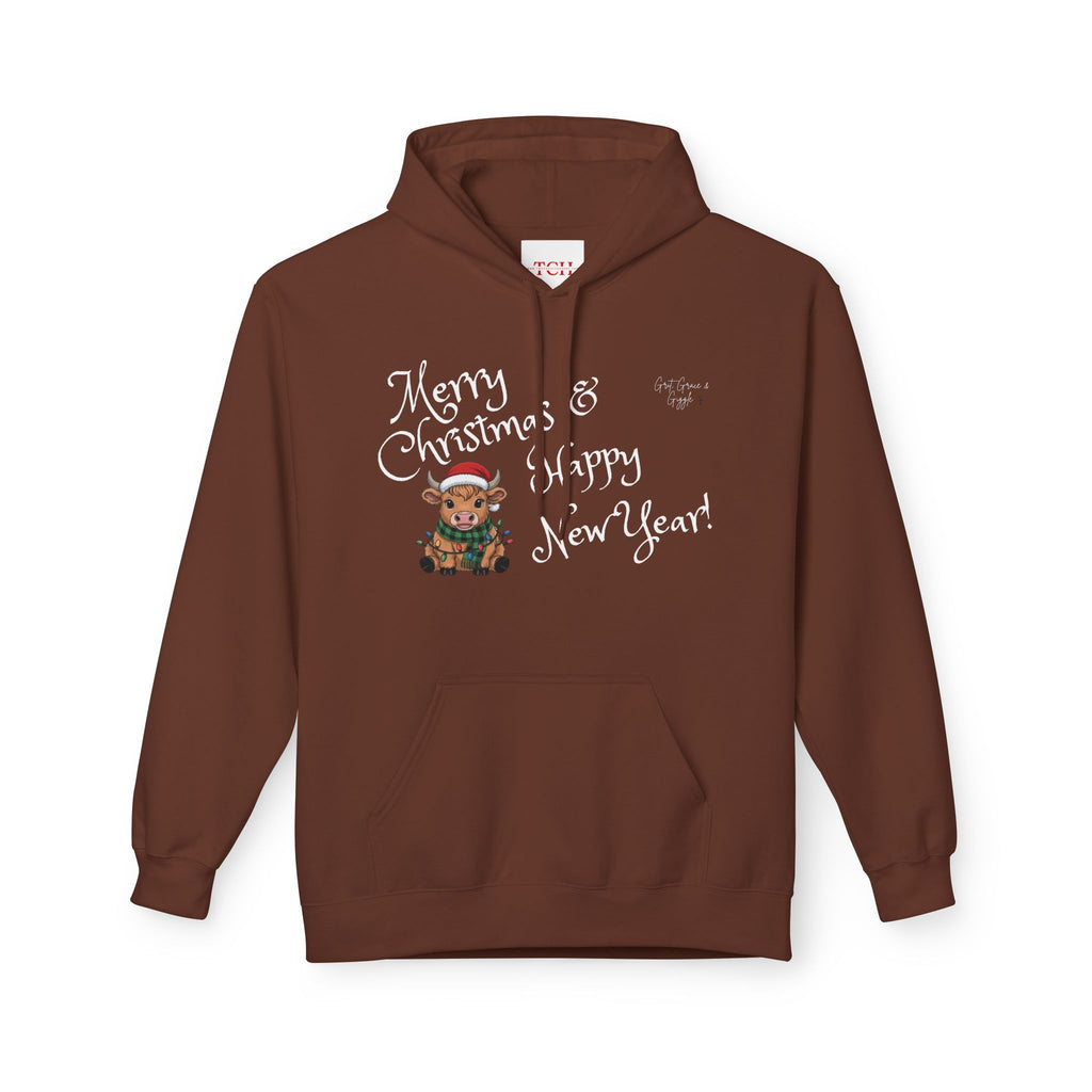 Moo- Merry Christmas & Happy New Year sweat shirt