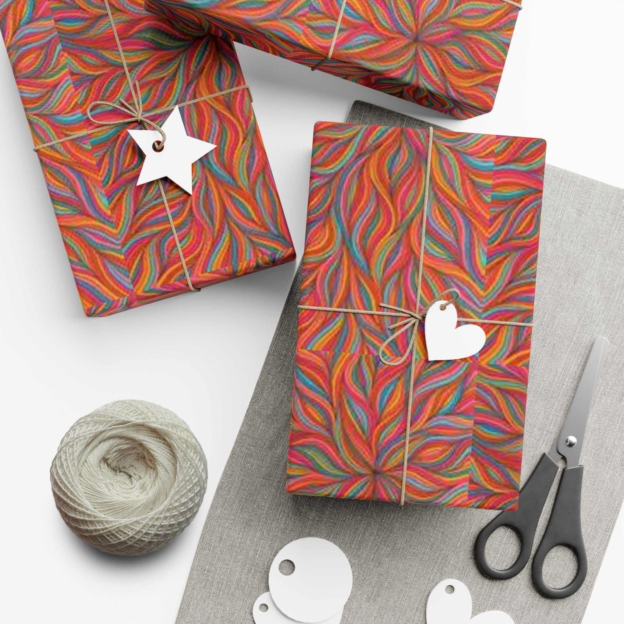 Gift Wrap Papers - Fun Colorful Design