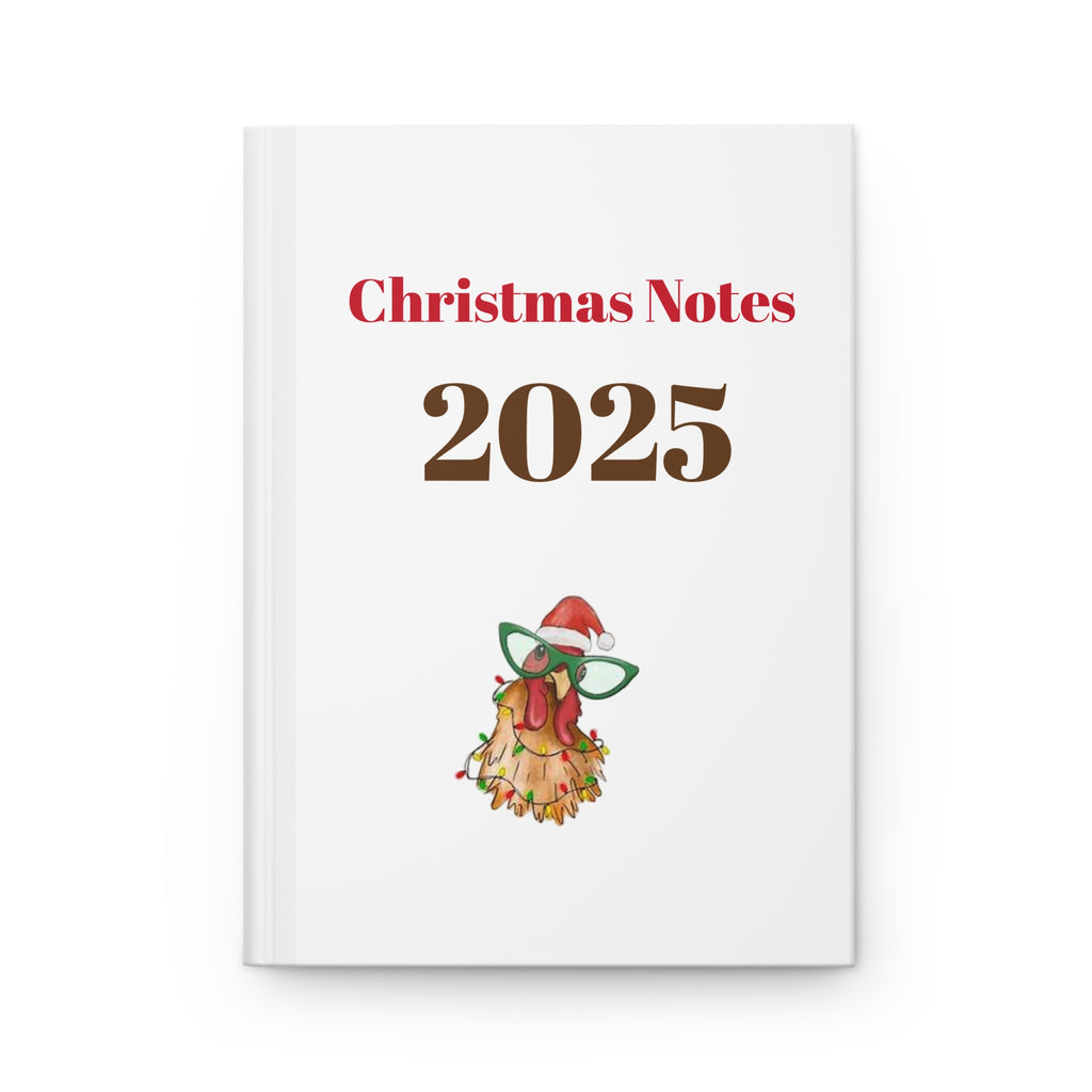 Christmas Notes Hardcover Journal Matte