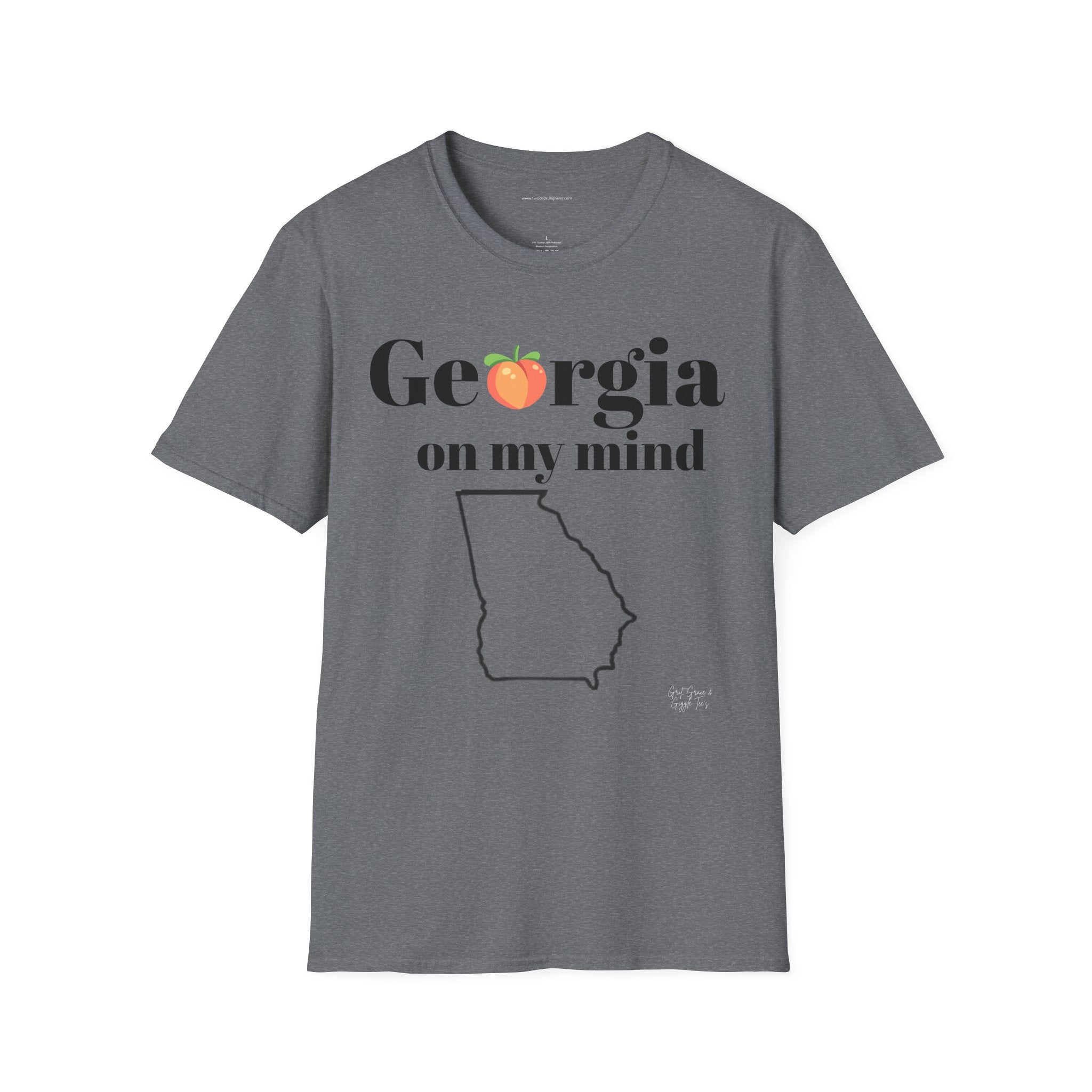 Georgia on my mind Unisex T-Shirt - Vintage Southern State Pride Tee