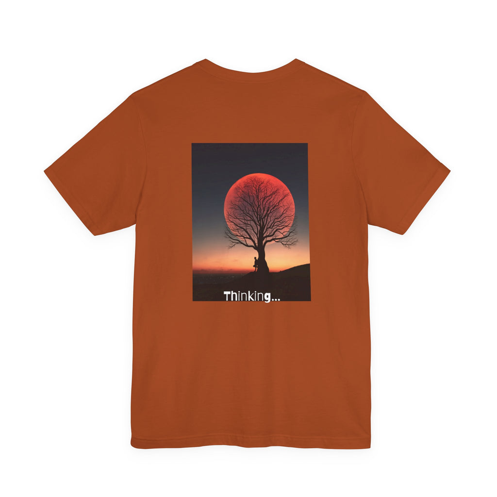 Thinking Tree Graphic Tee for Nature Lovers