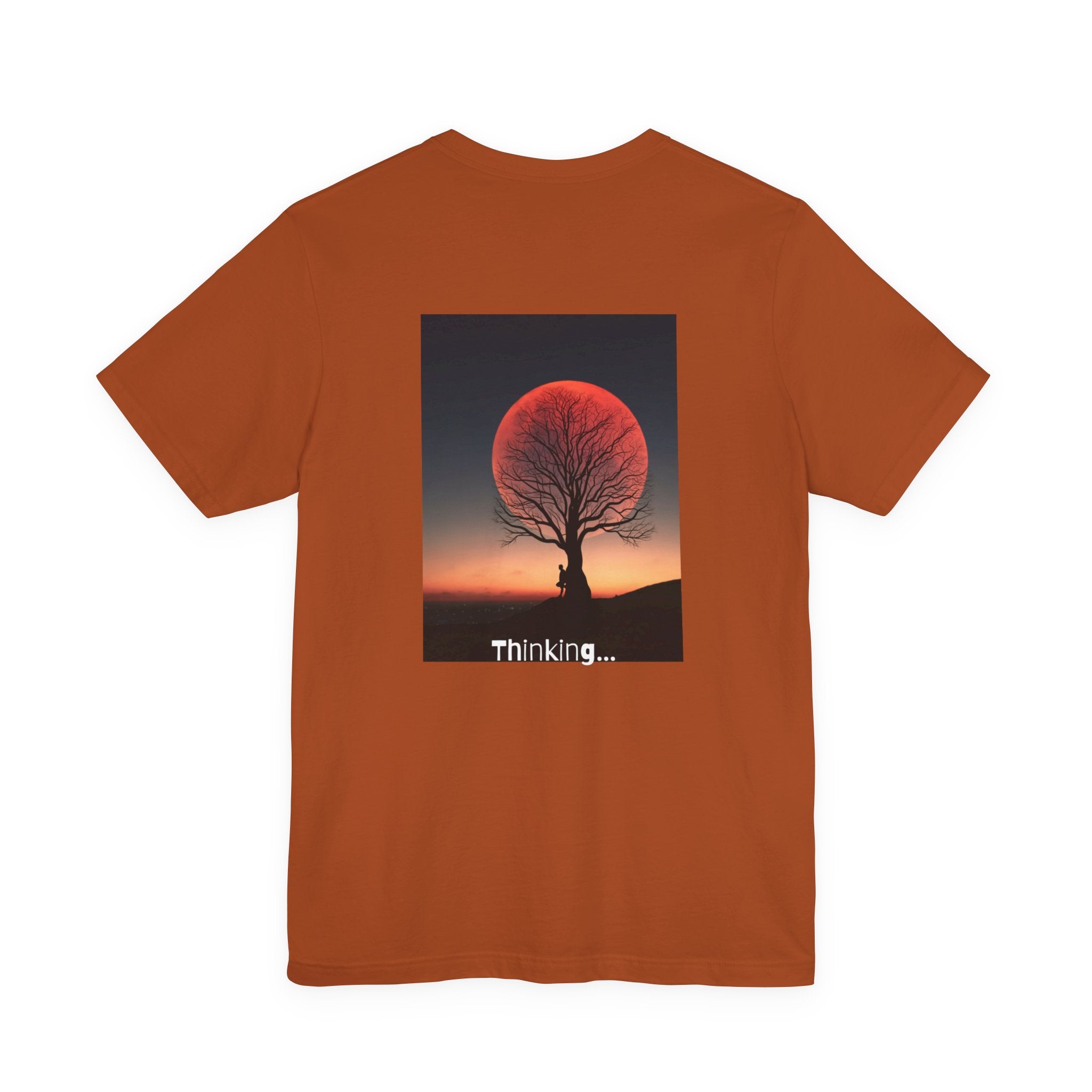 Thinking Tree Graphic Tee for Nature Lovers