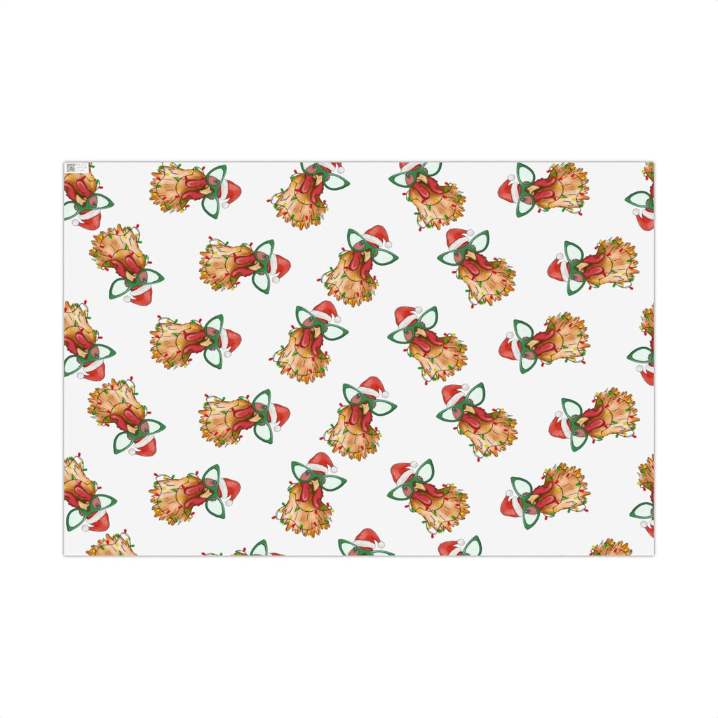 Gift Wrap Paper - Christmas Chicken