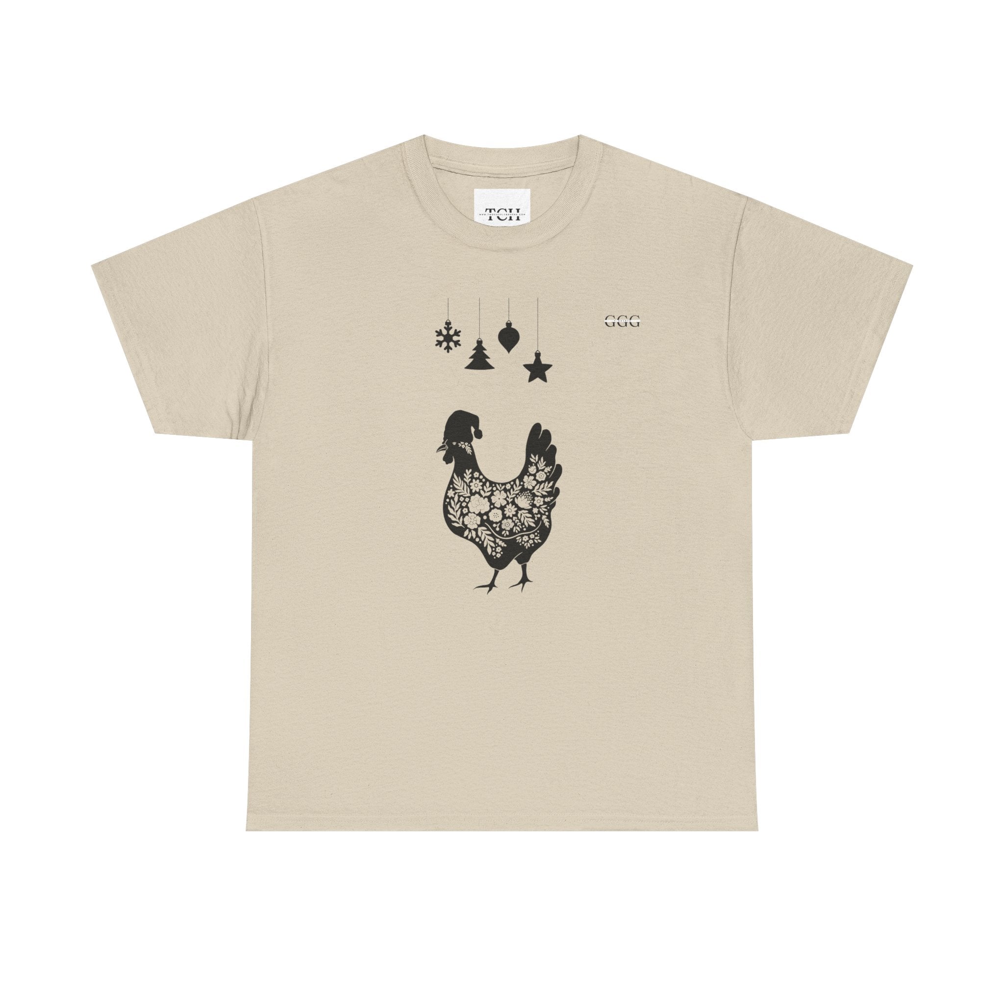 Ladies Farmhouse Chicken Tee, Cottagecore T-Shirt, Animal Lover Gift, Casual Style, Unique Graphic Tee, Vintage Farm Style