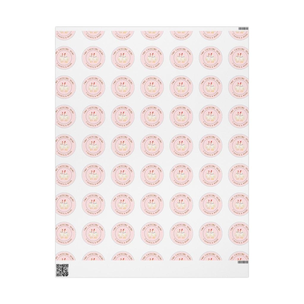 Two Cackling Hens Wrapping Paper