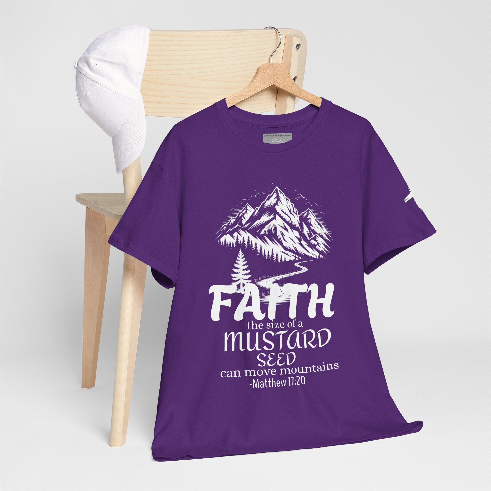 Faith-Inspired Unisex Heavy Cotton Tee