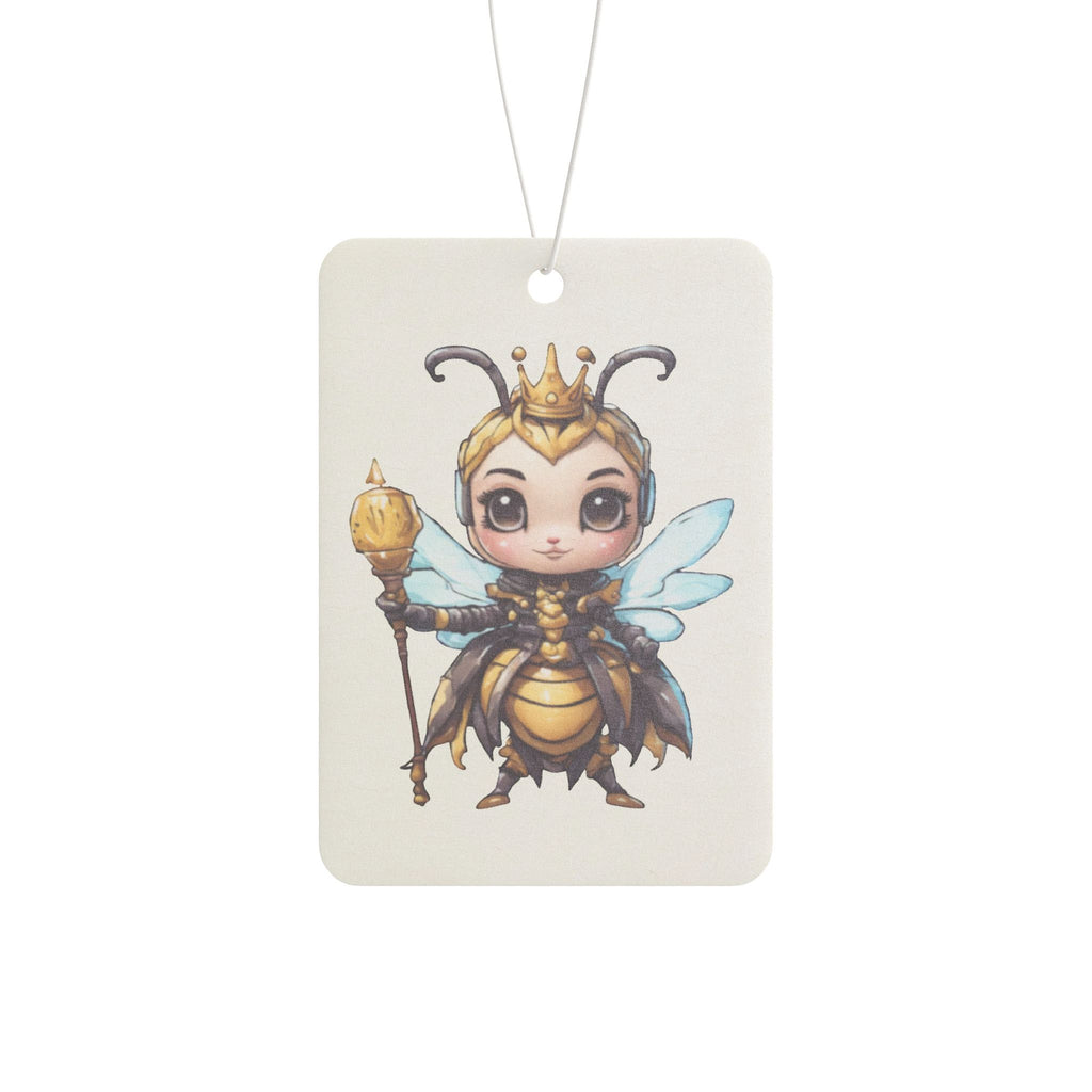 Whimsical Bee Car Air Freshener, Cute Automotive Decor, Bee Gift, Floral Air Freshener, Bee Themed Accessory, Eco-Friendly Scents