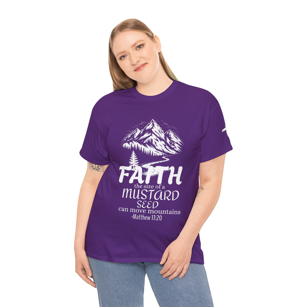 Faith-Inspired Unisex Heavy Cotton Tee