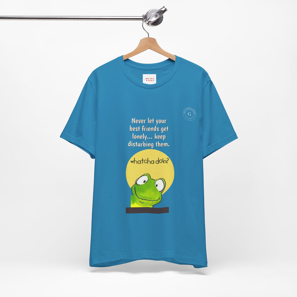 Funny Best Friends Tee - Never Let Your Friends Get Lonely