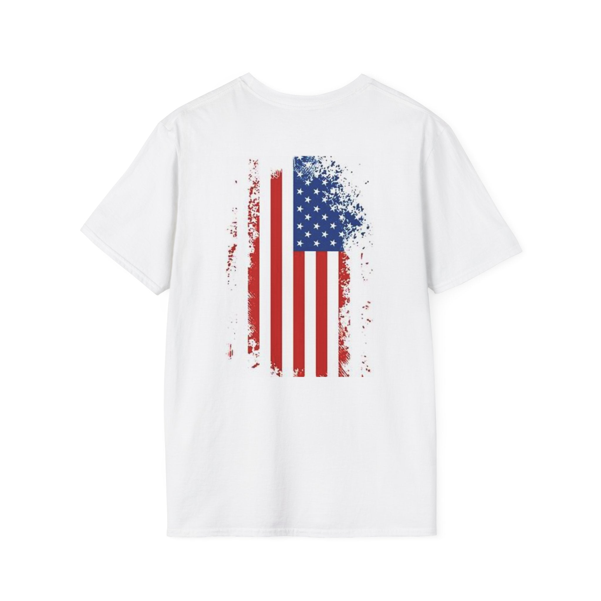 Adult Patriotic Graphic Tee, Unisex T-Shirt for Independence Day, Casual Wear, Gift for Veterans, Summer Style, Comfy Everyday Shirt