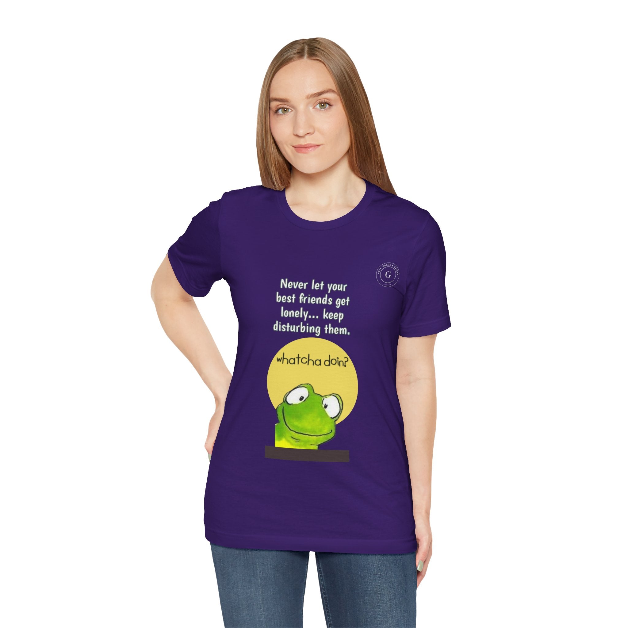 Funny Best Friends Tee - Never Let Your Friends Get Lonely