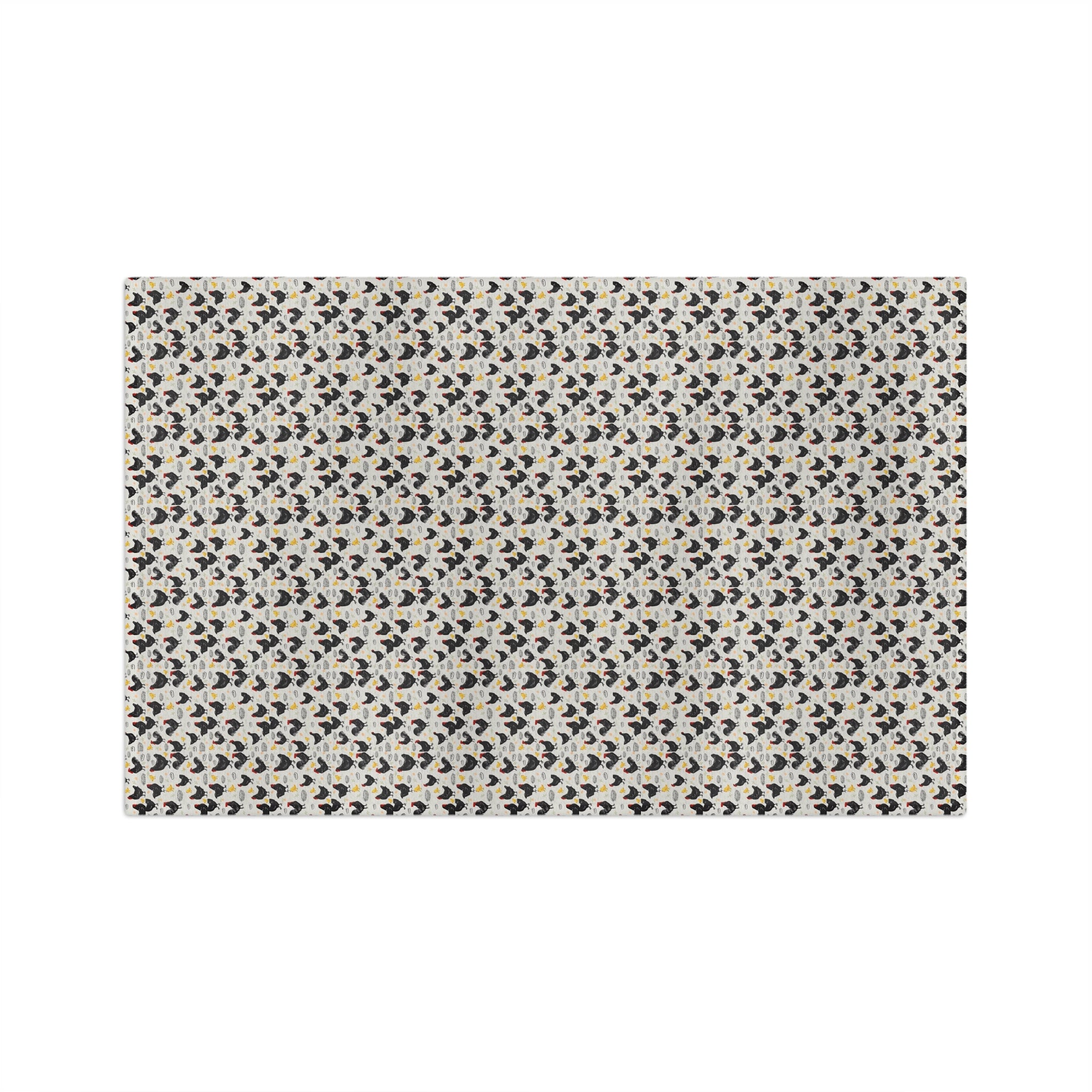 Charming Chicken Microfiber Tea Towel for Cozy Kitchens