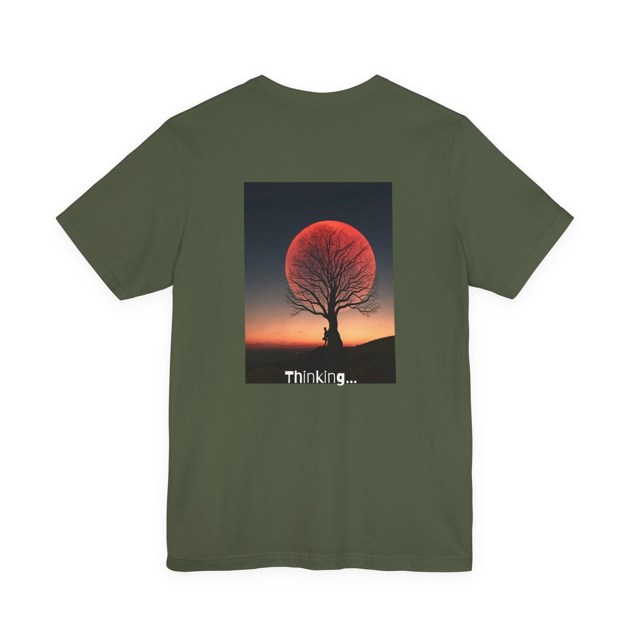 Thinking Tree Graphic Tee for Nature Lovers