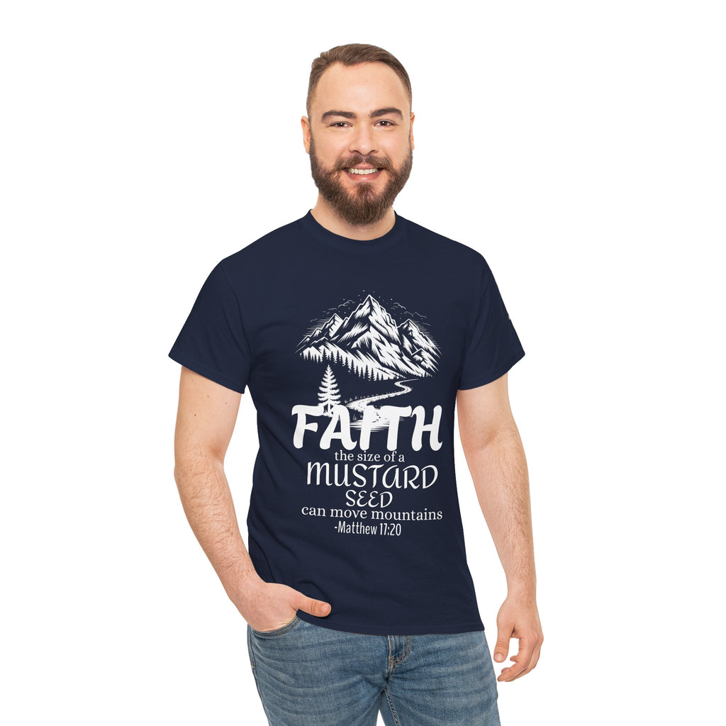 Faith-Inspired Unisex Heavy Cotton Tee