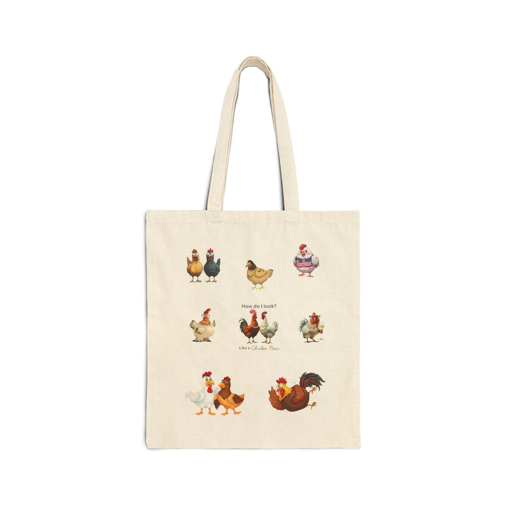 Charming Chicken Tote Bag | Perfect for Farmers, Animal Lovers, or Gift Ideas | Versatile Bag for Grocery, Shopping, and More