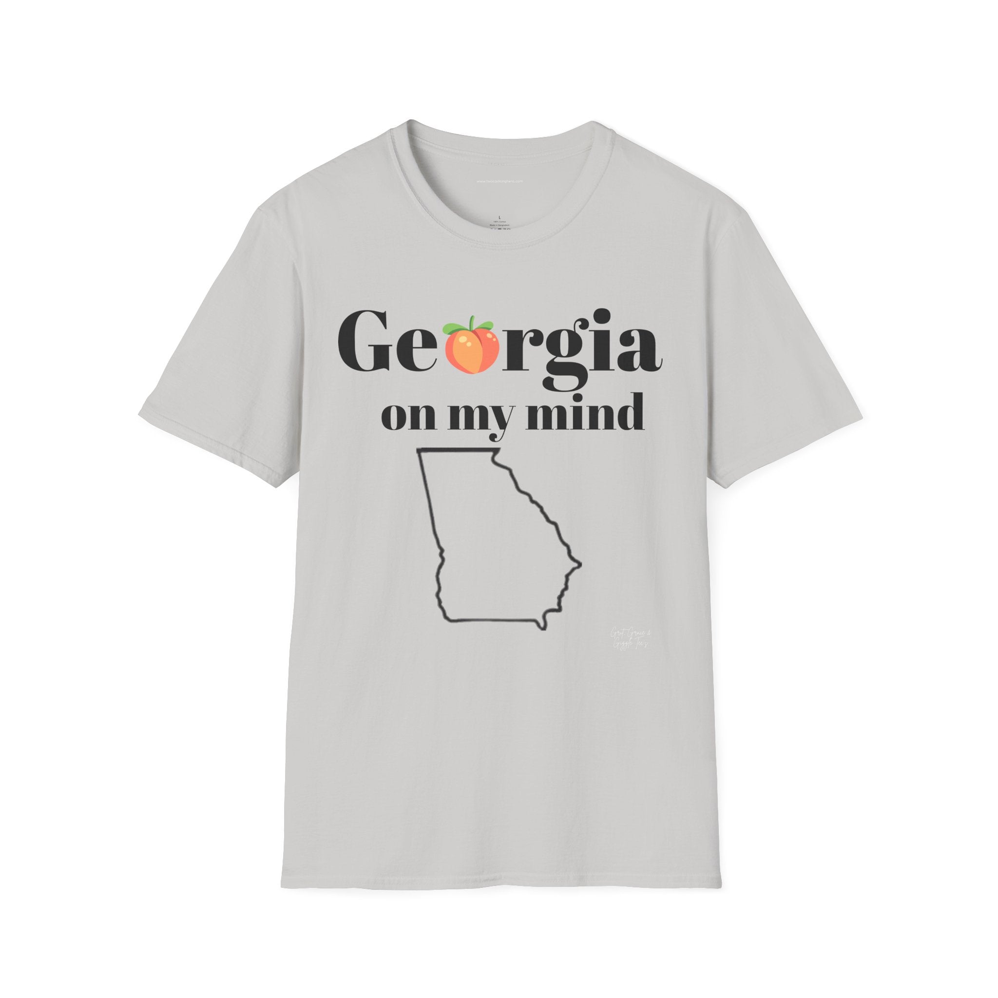 Georgia on my mind Unisex T-Shirt - Vintage Southern State Pride Tee