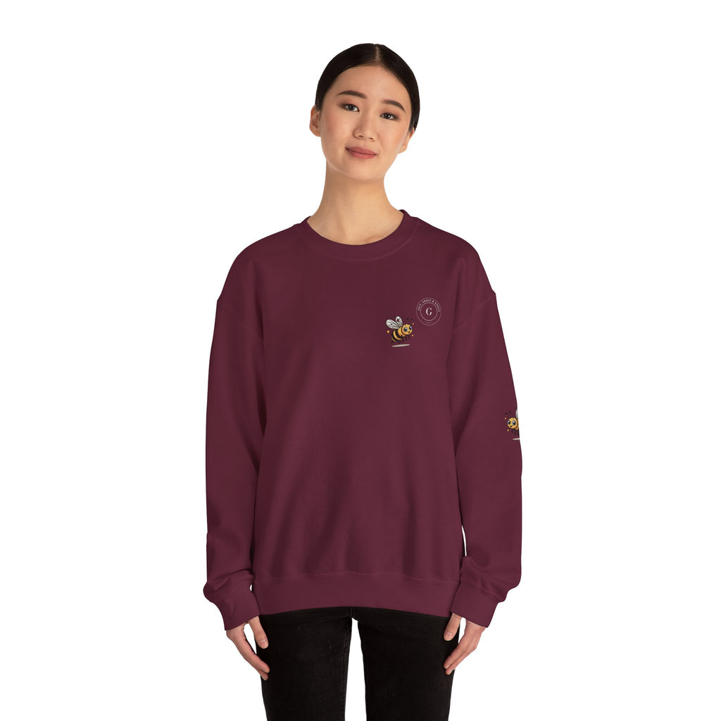 Honey Bee Inspiration Crewneck Sweatshirt