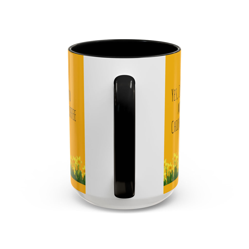 Farmhouse Chic Accent Coffee Mug - "And My Coffee" Design