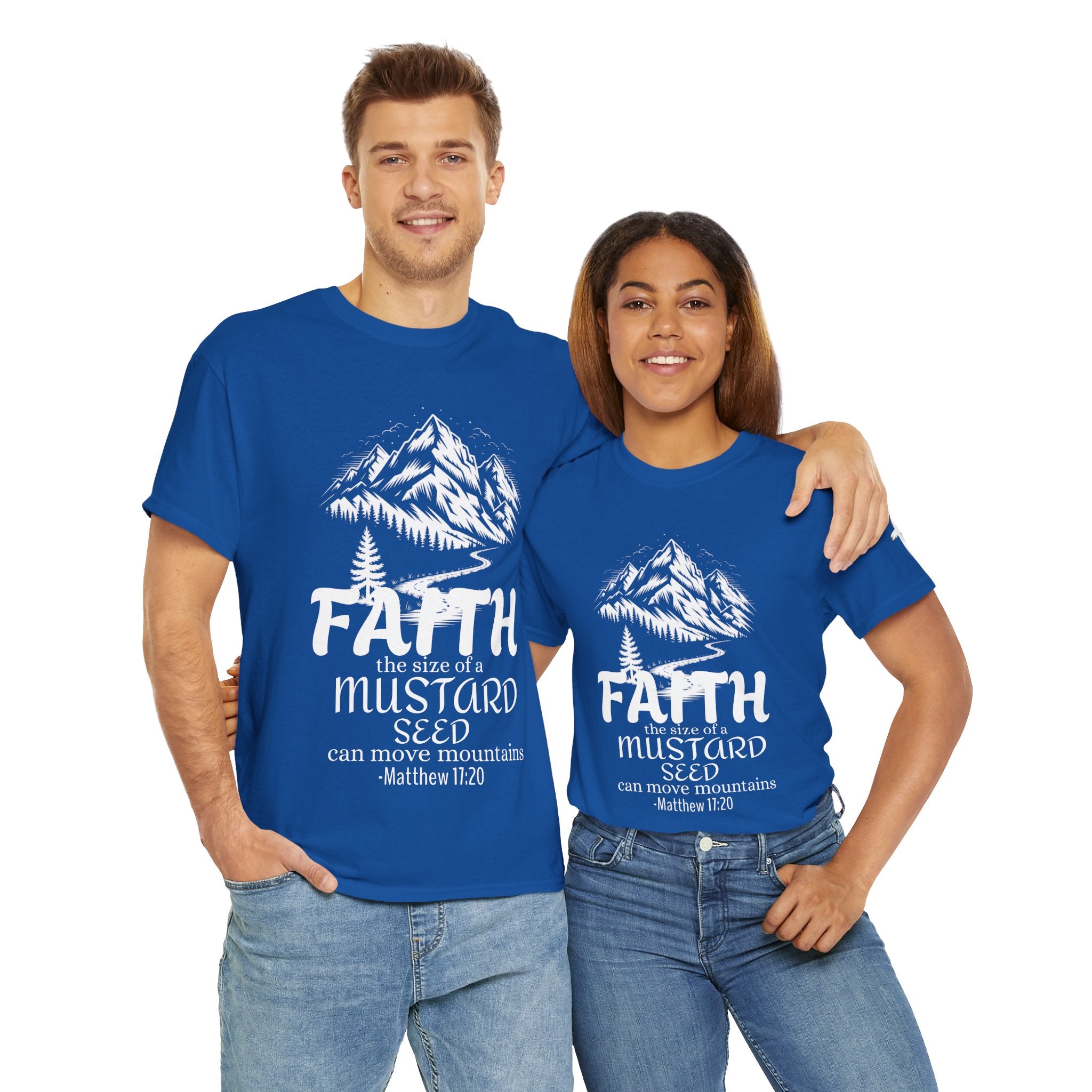 Faith-Inspired Unisex Heavy Cotton Tee