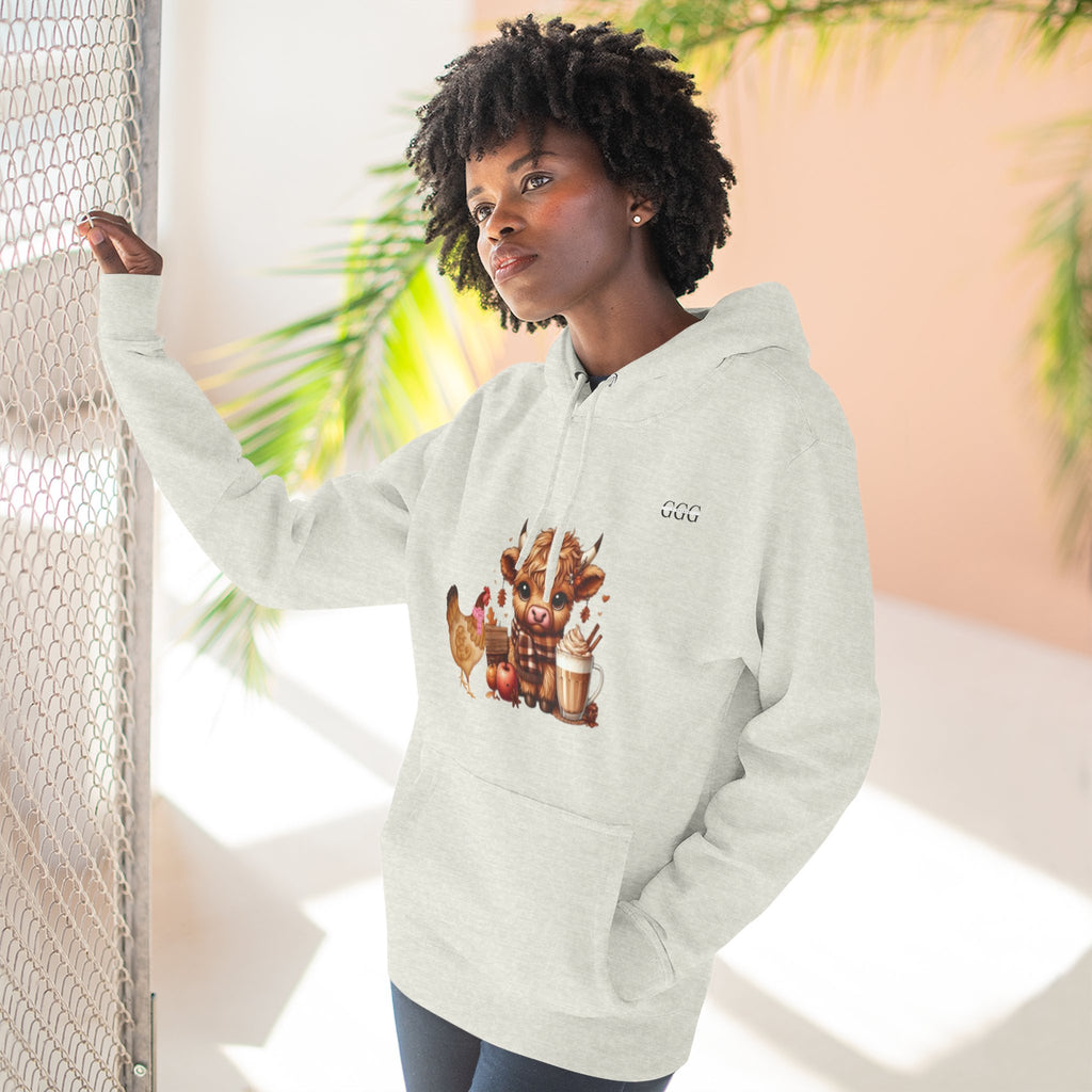 Friends - Cozy Cow & Chicken Hoodie