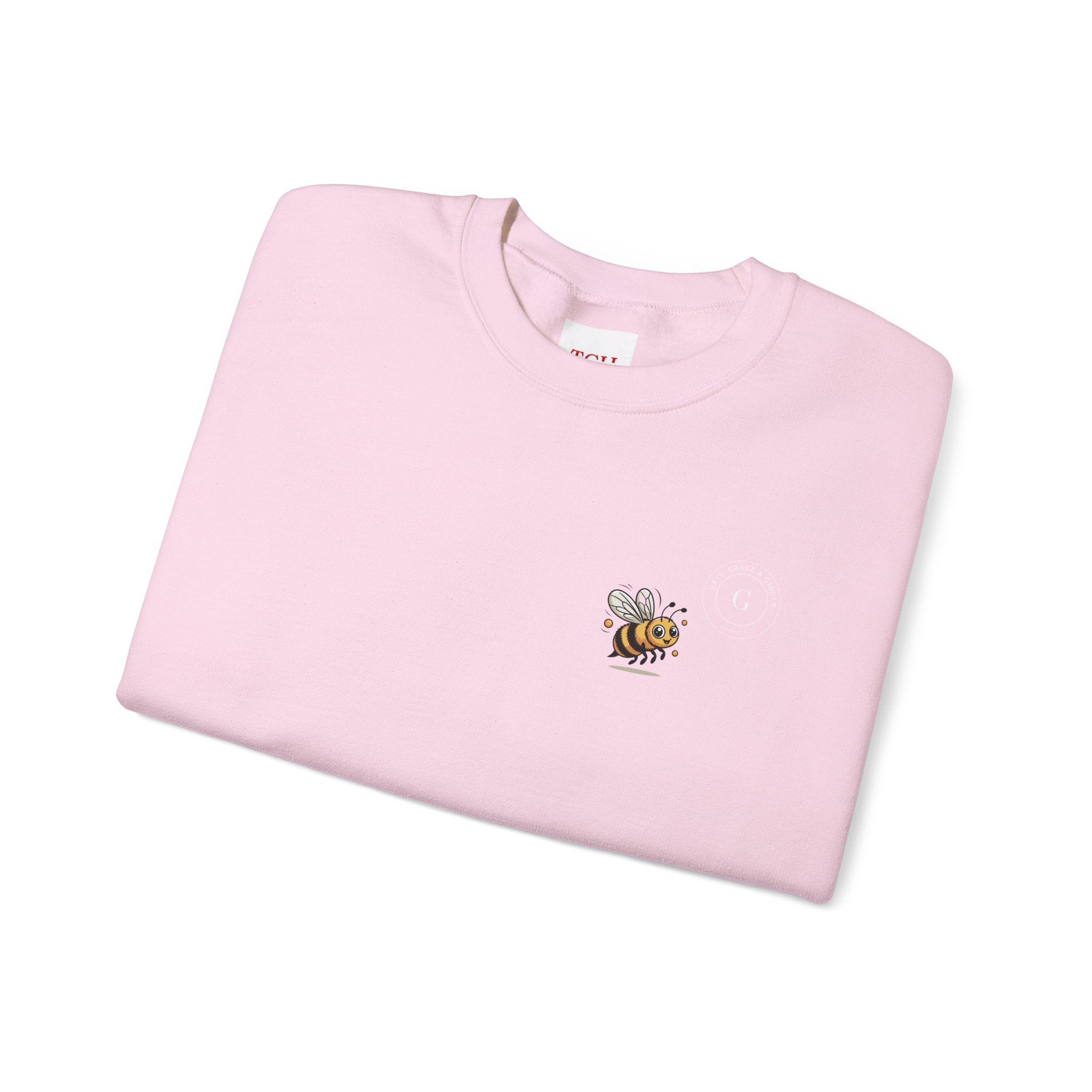 Honey Bee Inspiration Crewneck Sweatshirt